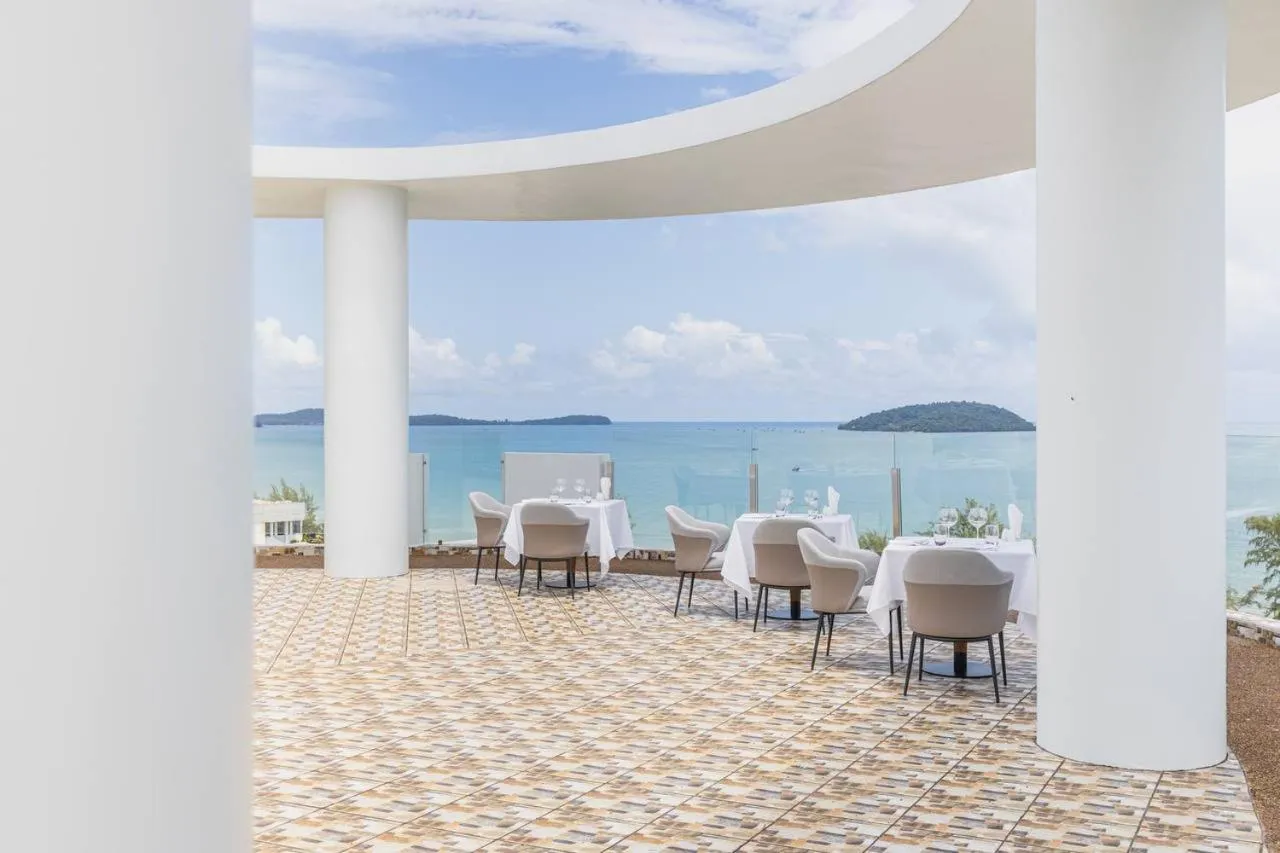 Seating area in Otres Beach Hotel