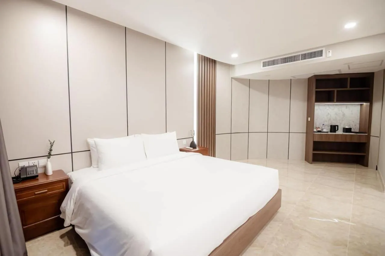 Photo of the whole room, Bed in Otres Beach Hotel