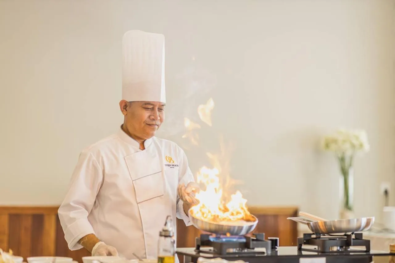 Food in Otres Beach Hotel