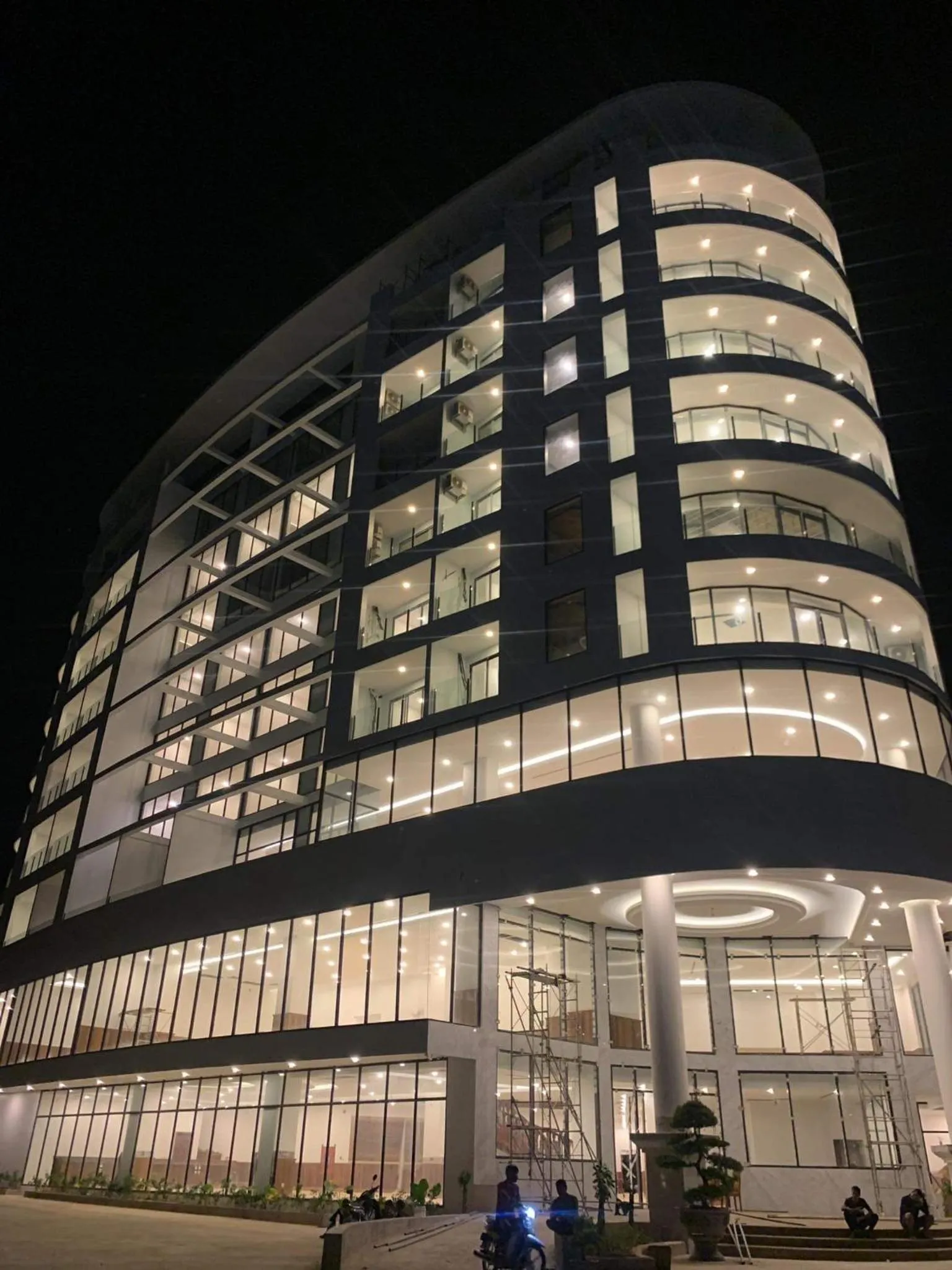 Property building in Otres Beach Hotel