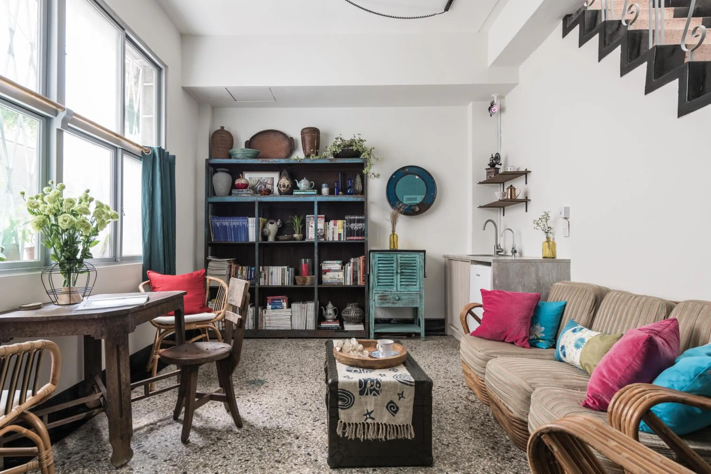 Living room in Seamoon House