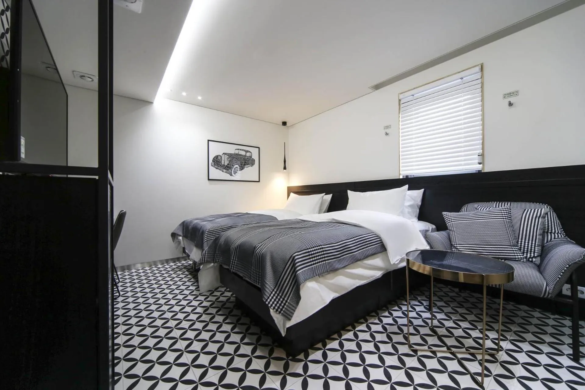 Bed in The Post Hotel