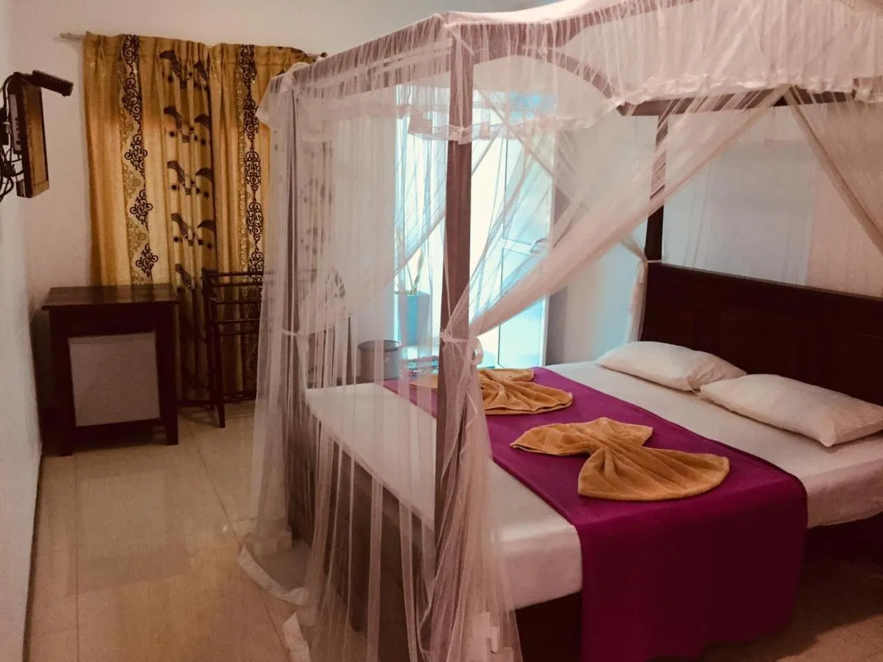 Bed in Crescent Resort