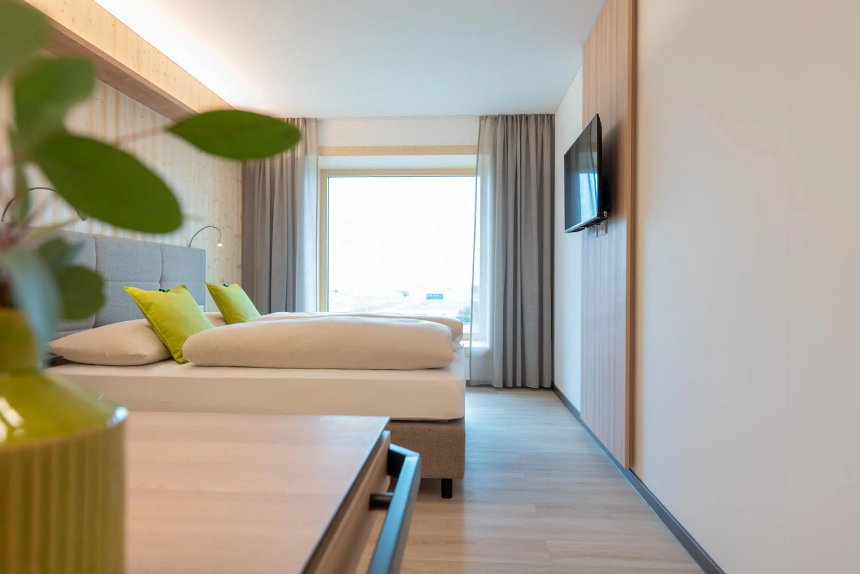 Bed in eee Hotel Eberstalzell