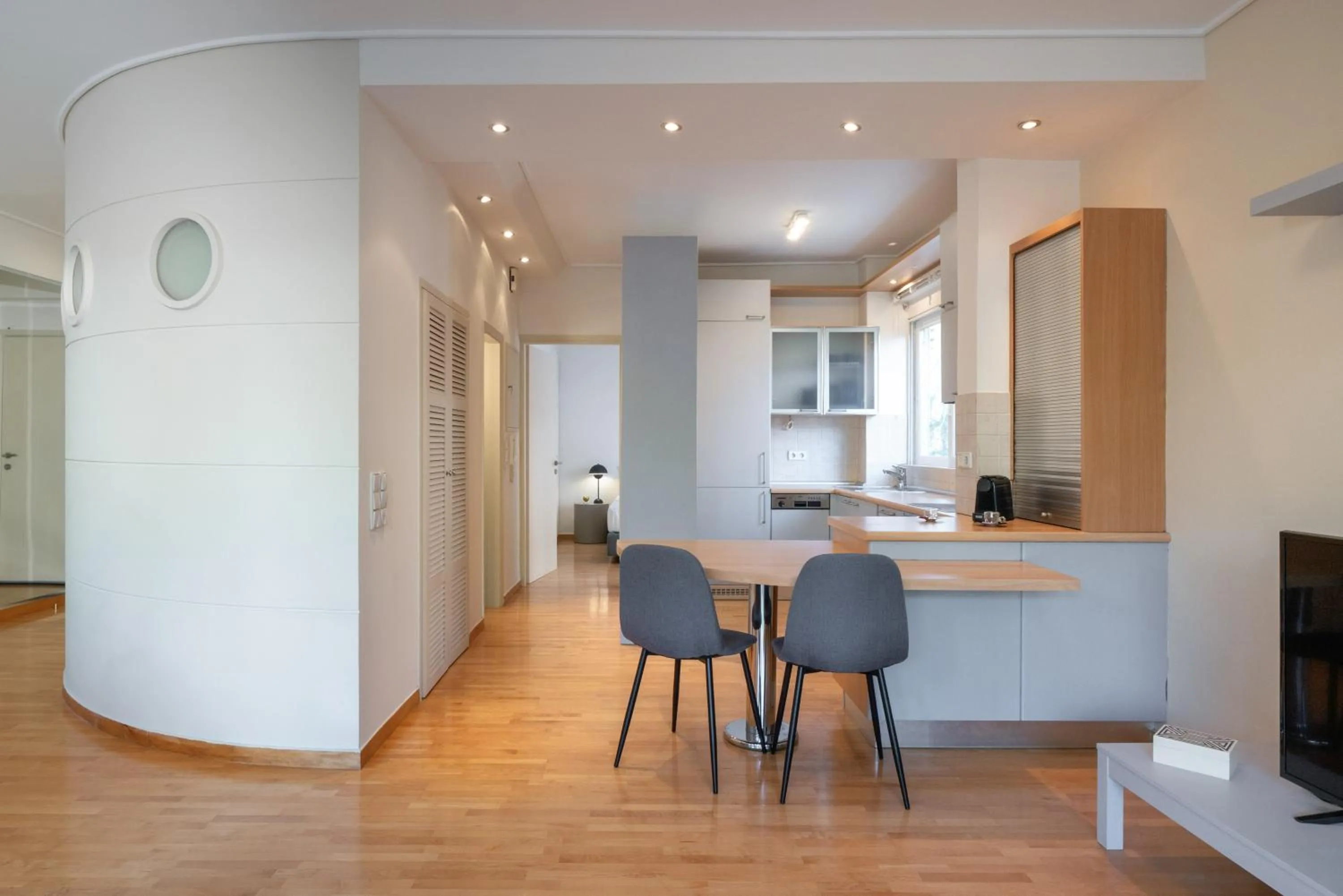 Kitchen or kitchenette in Vouliagmeni Honeymoon Suite by First Class Properties