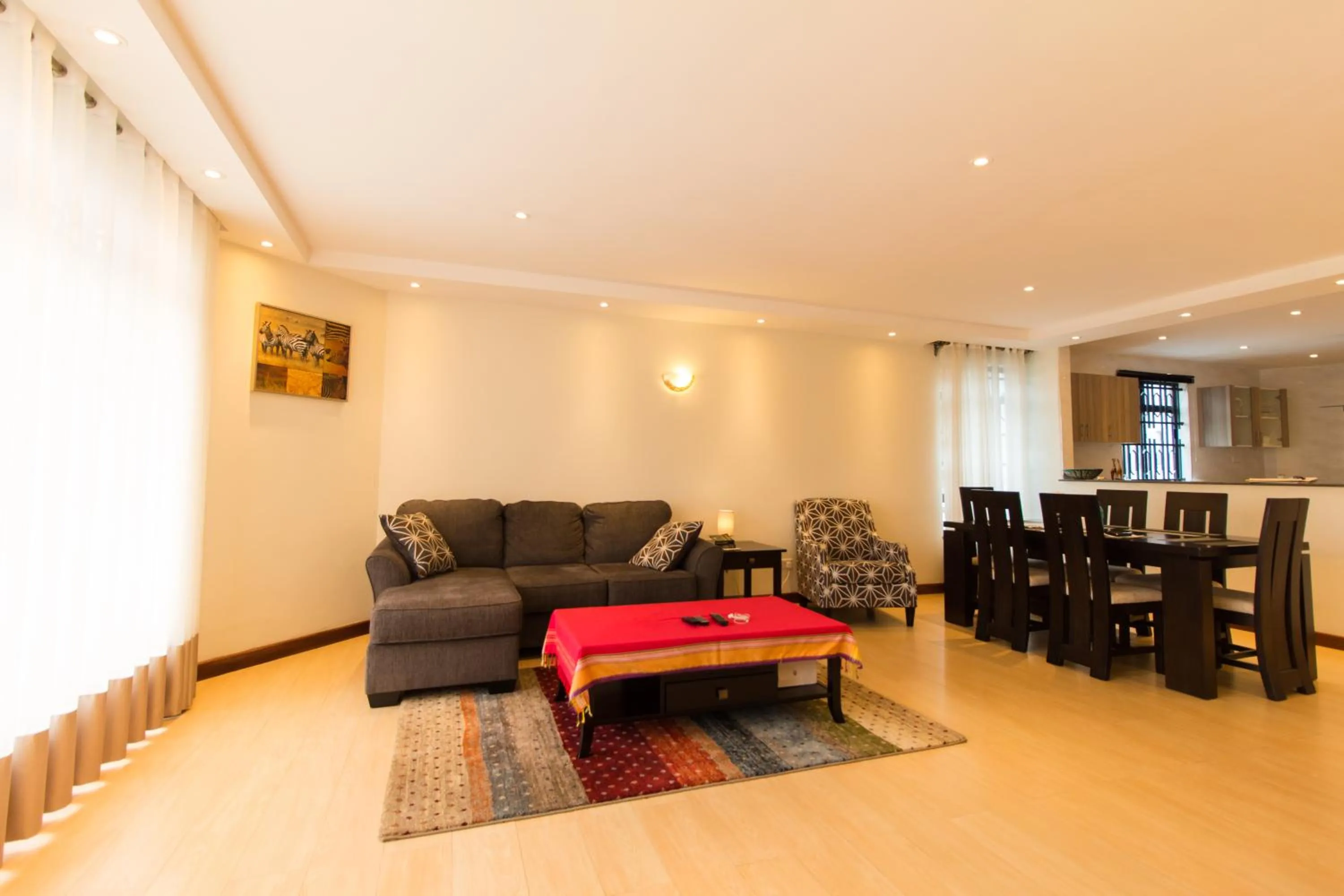 Living room in Warwick Centre