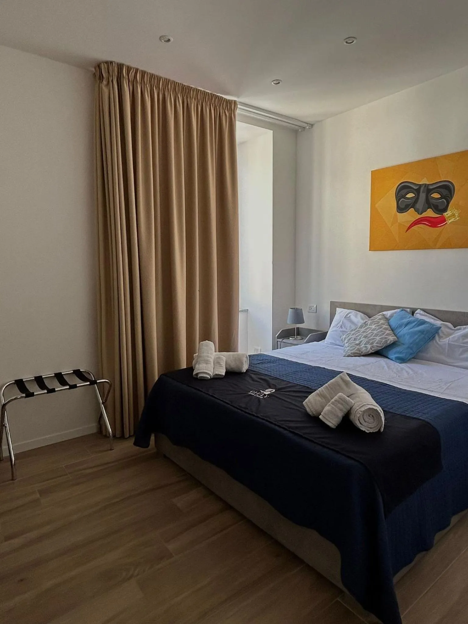 Bed in GIULY SUITES & ROOMS