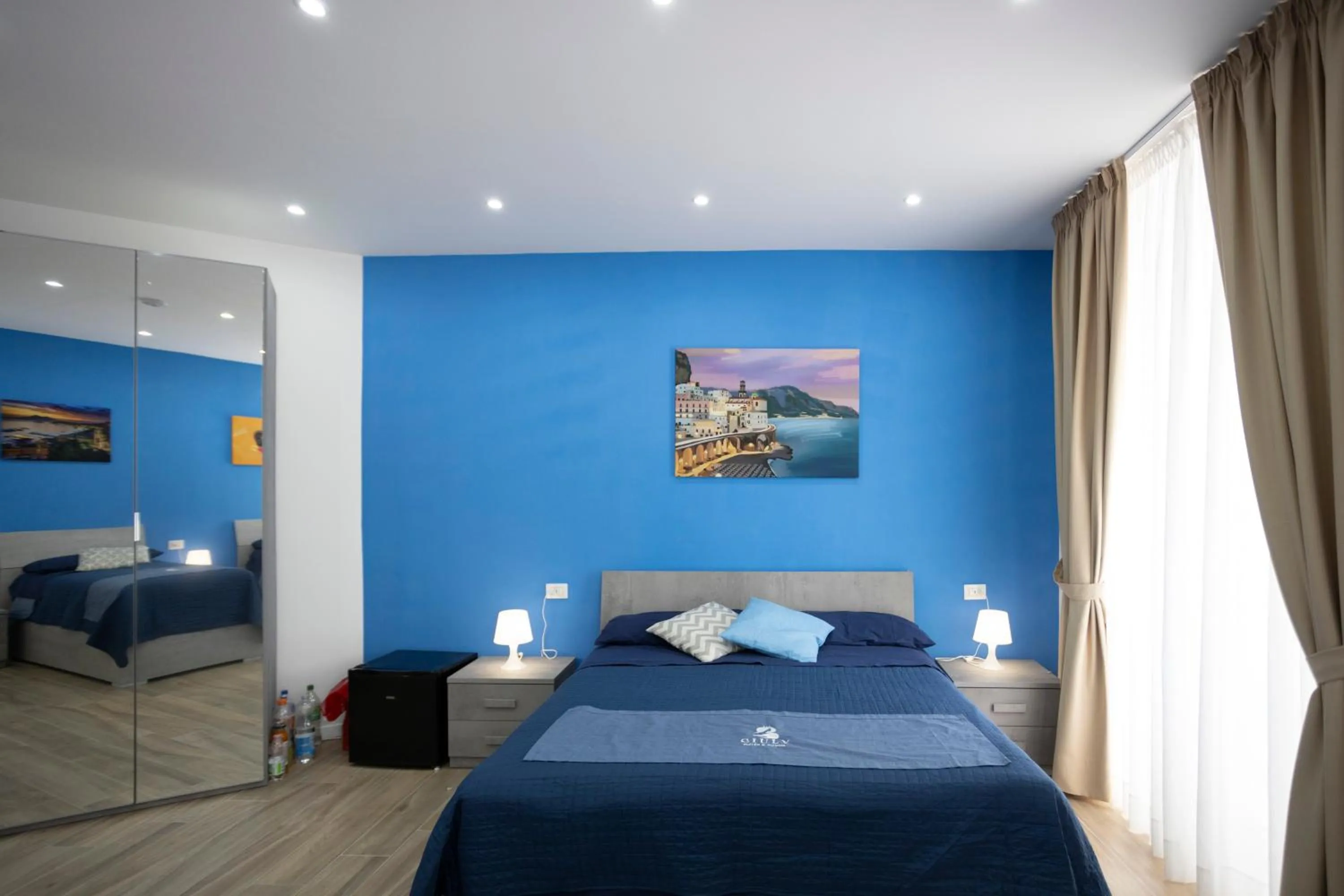 Bed in GIULY SUITES & ROOMS