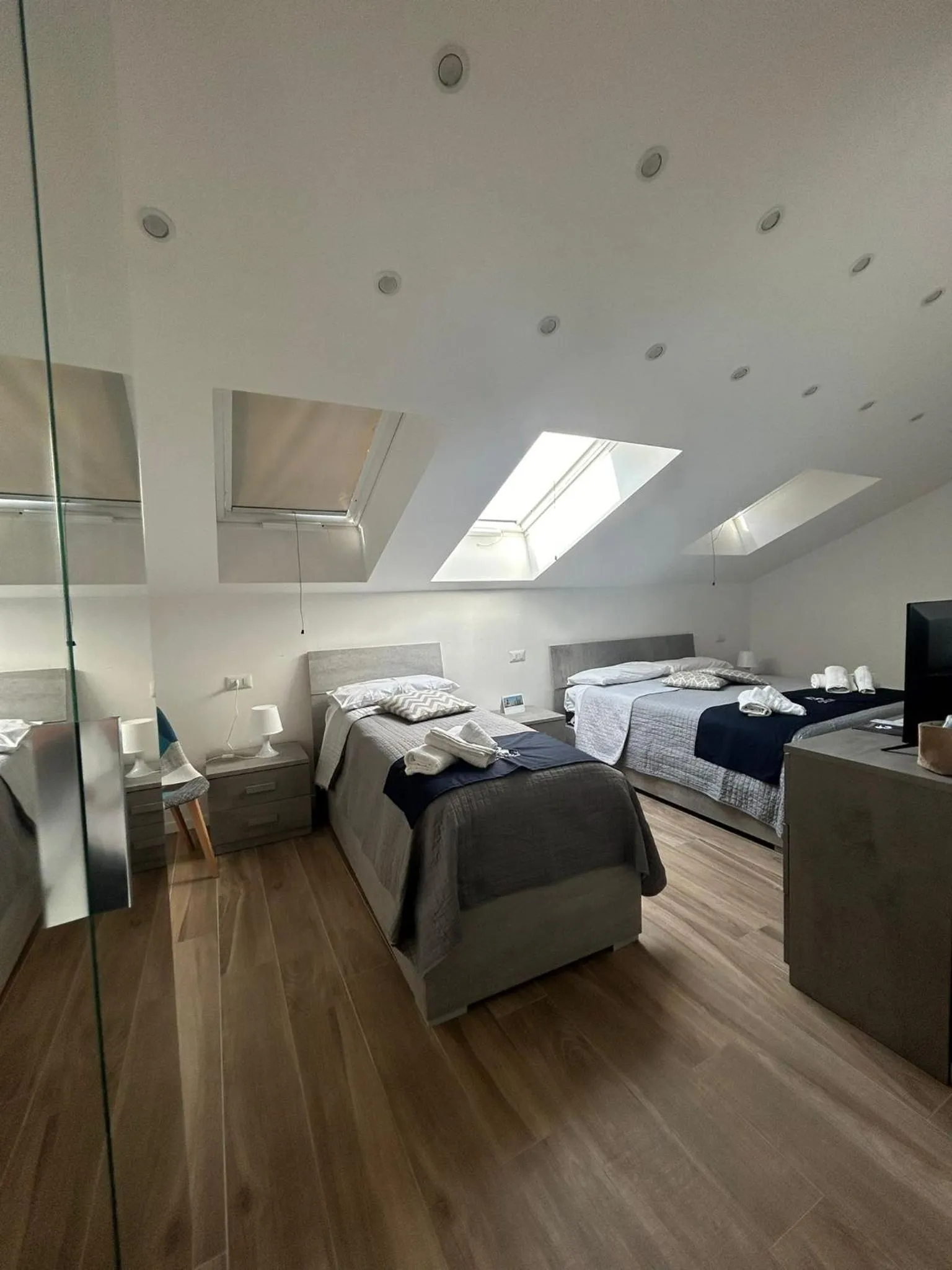 Bed in GIULY SUITES & ROOMS