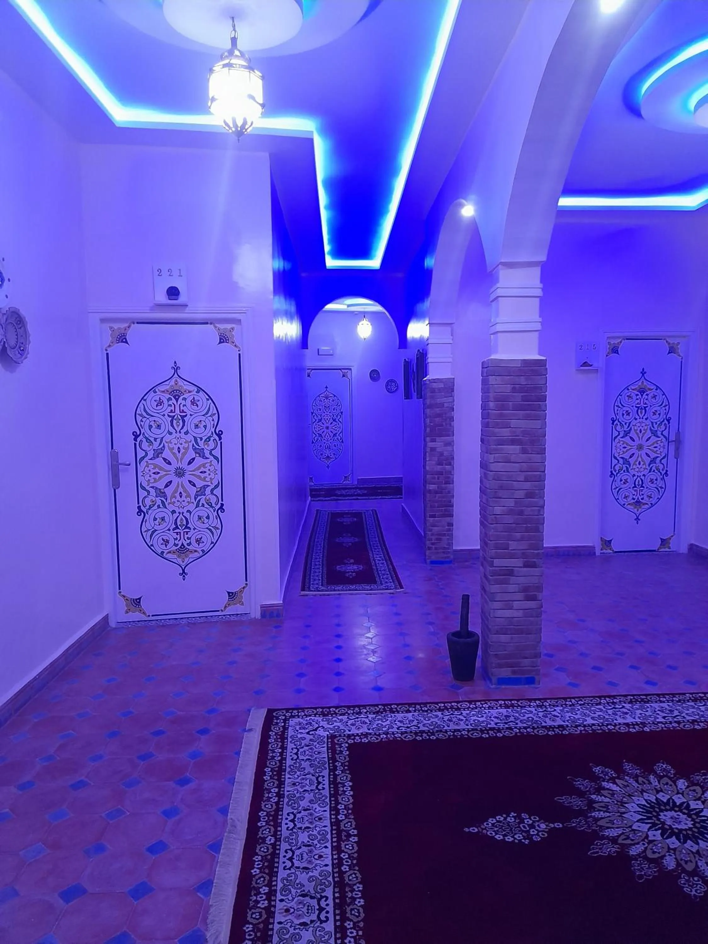 Decorative detail in Hotel Mentaga