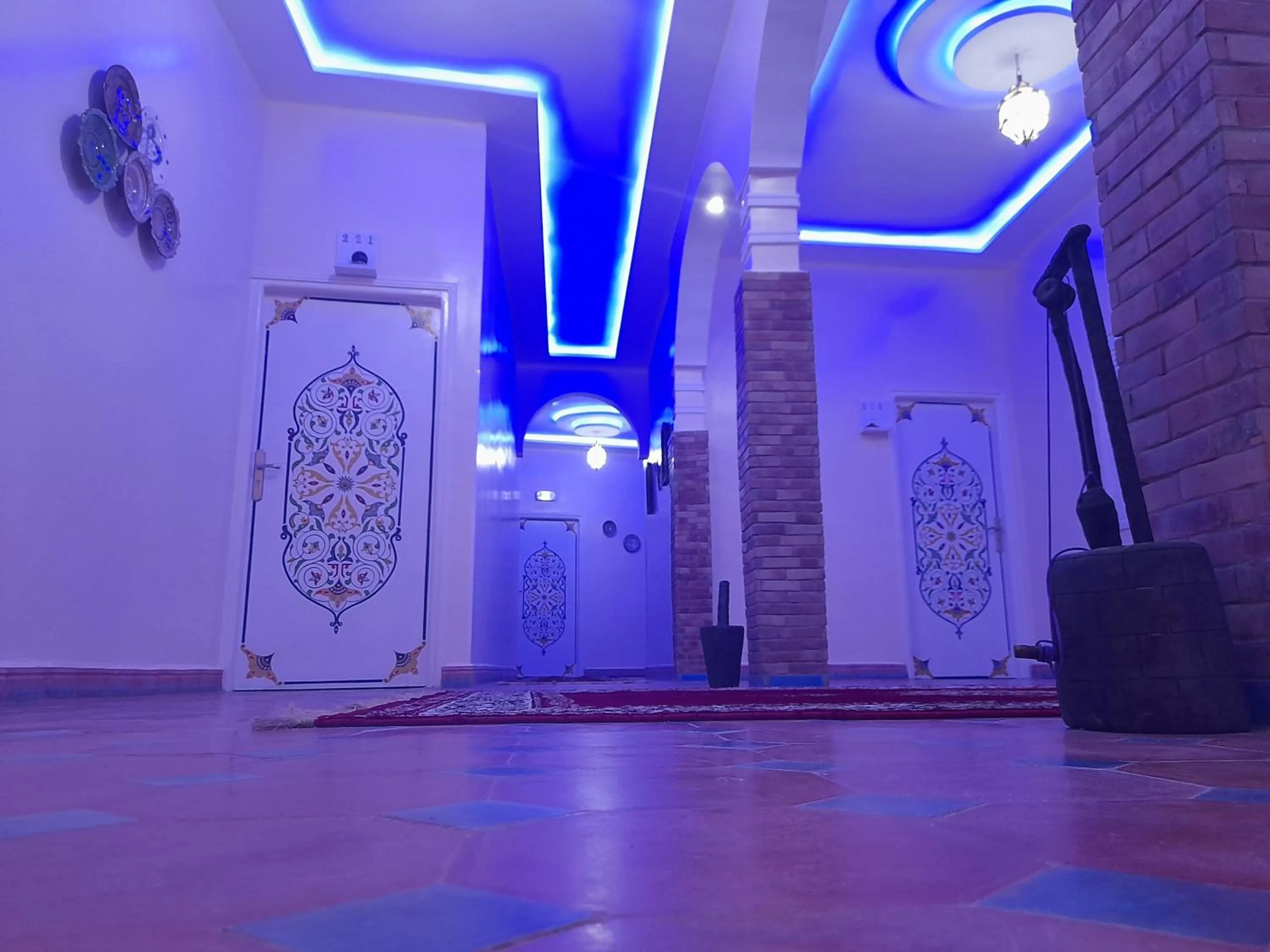 Decorative detail in Hotel Mentaga