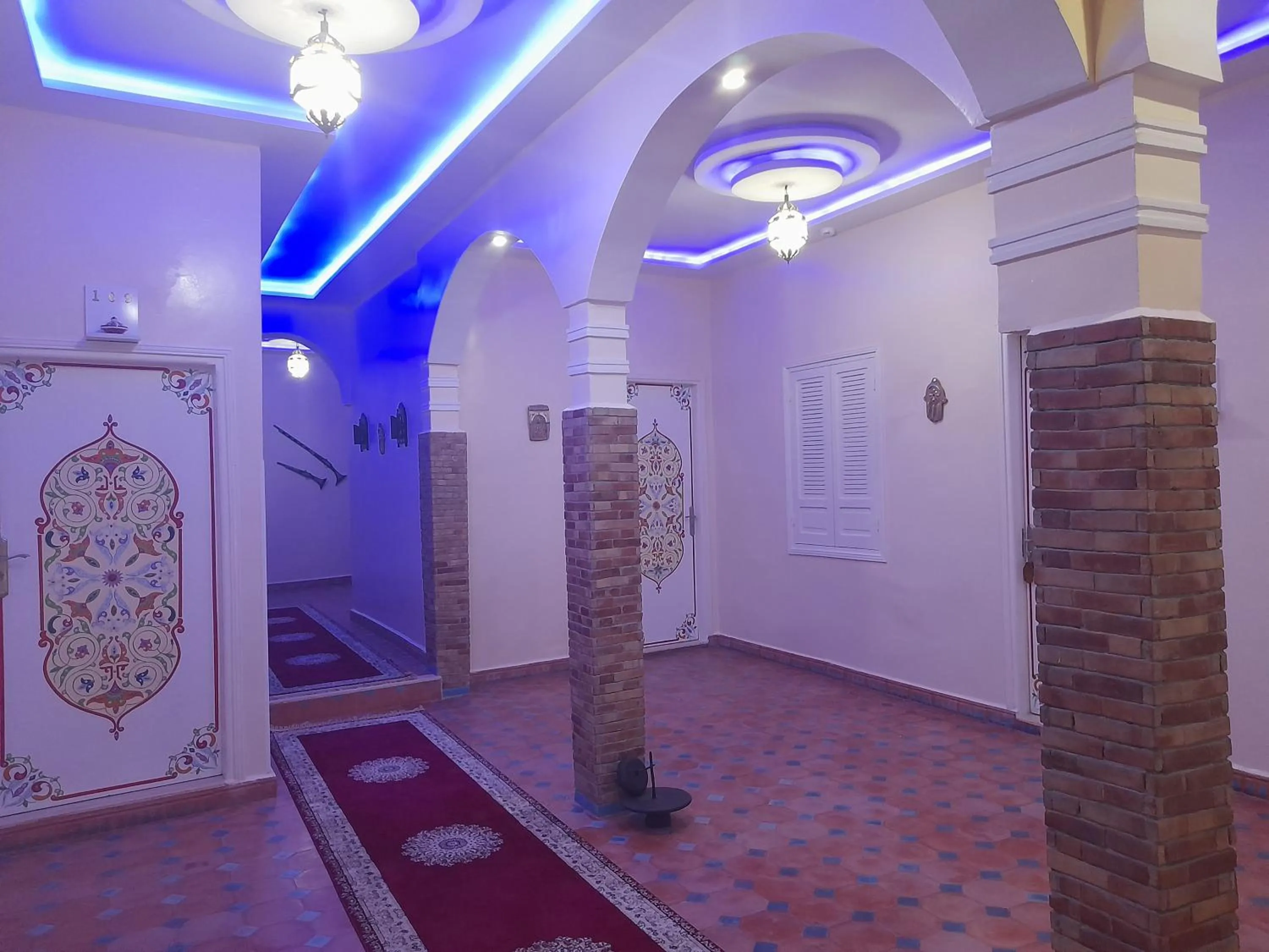 Decorative detail in Hotel Mentaga