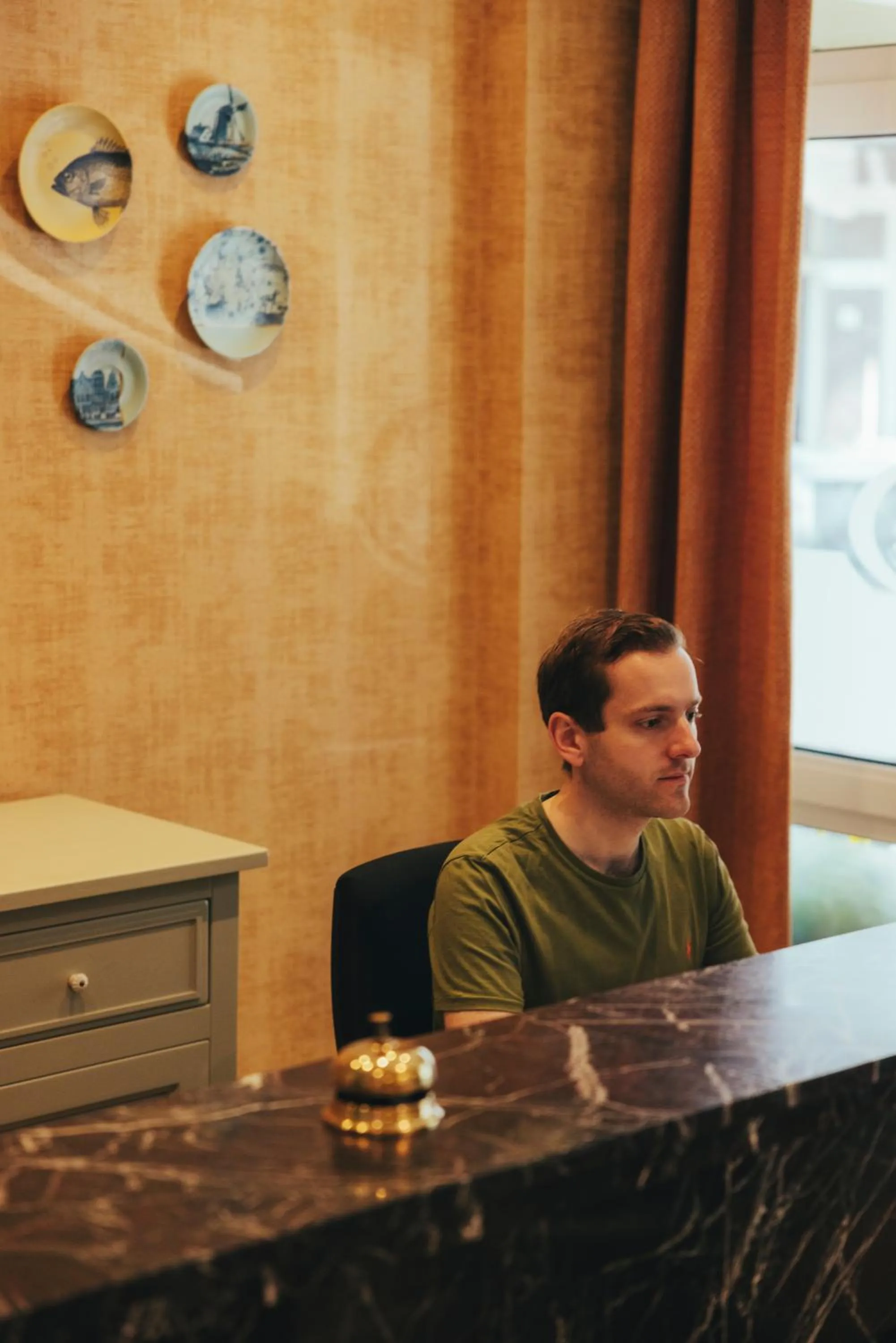 Lobby or reception in Hotel Asterisk, a family run hotel