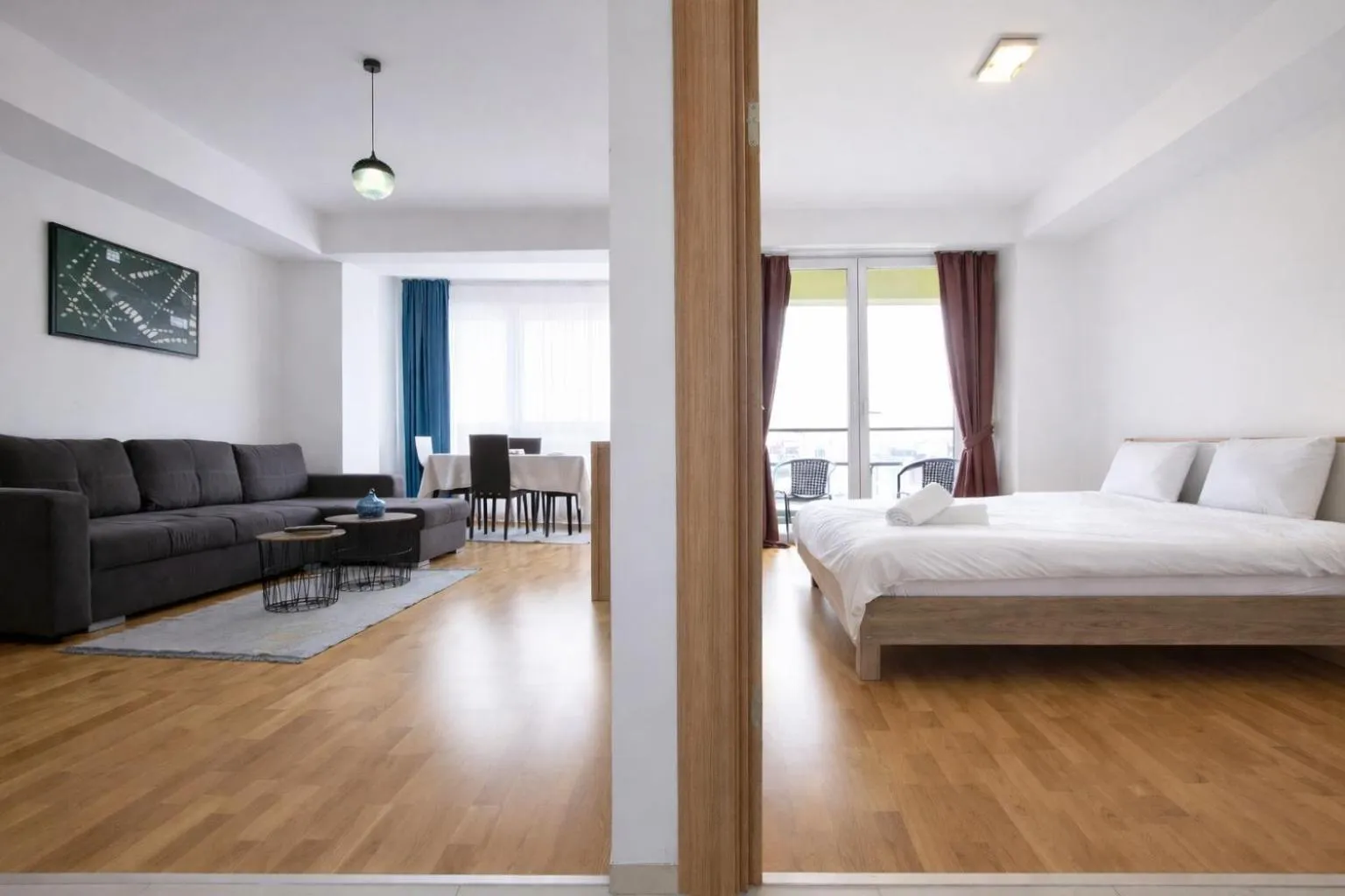 Bed in Urban Serviced Apartments