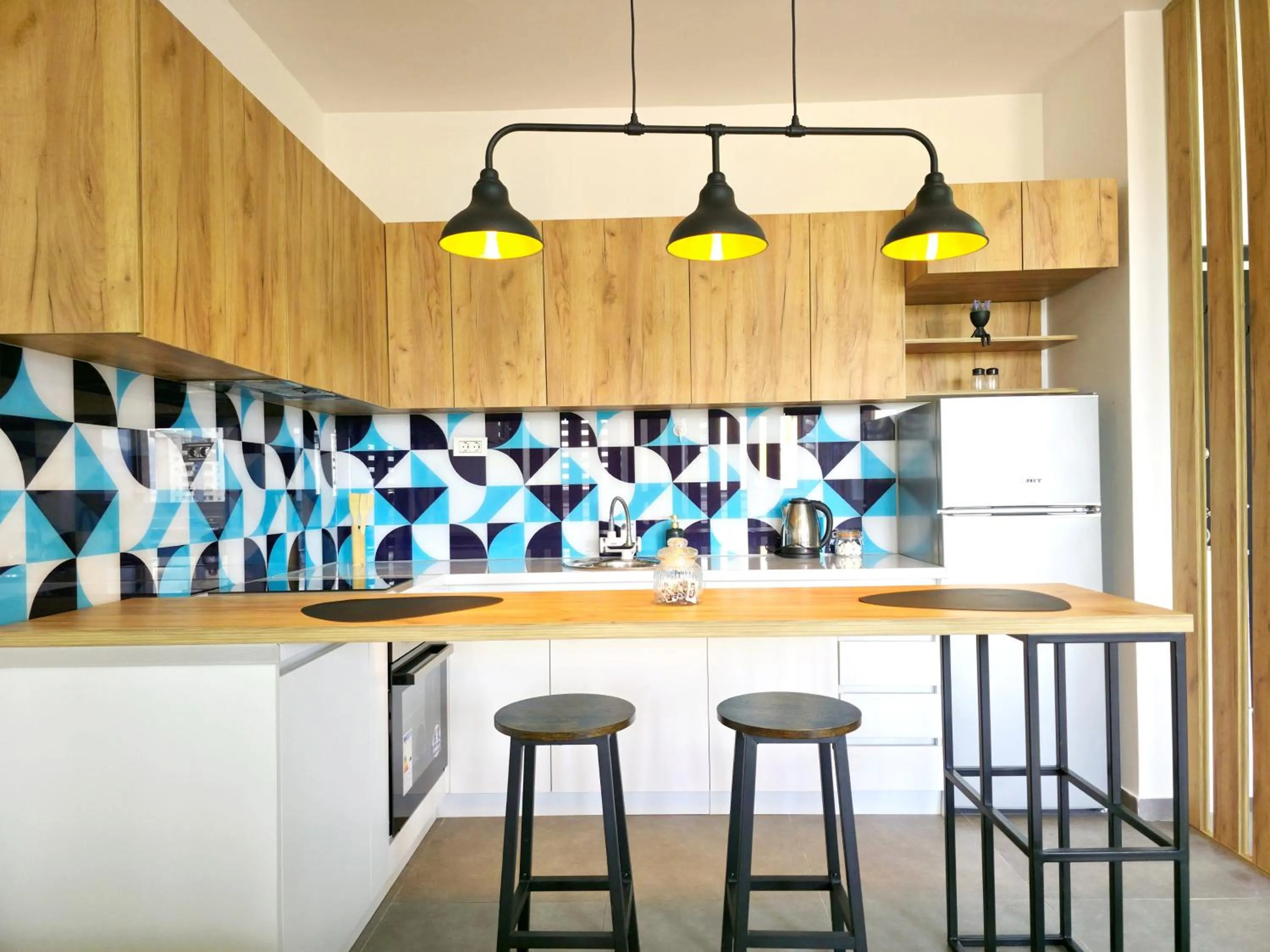 Kitchen or kitchenette in Urban Serviced Apartments