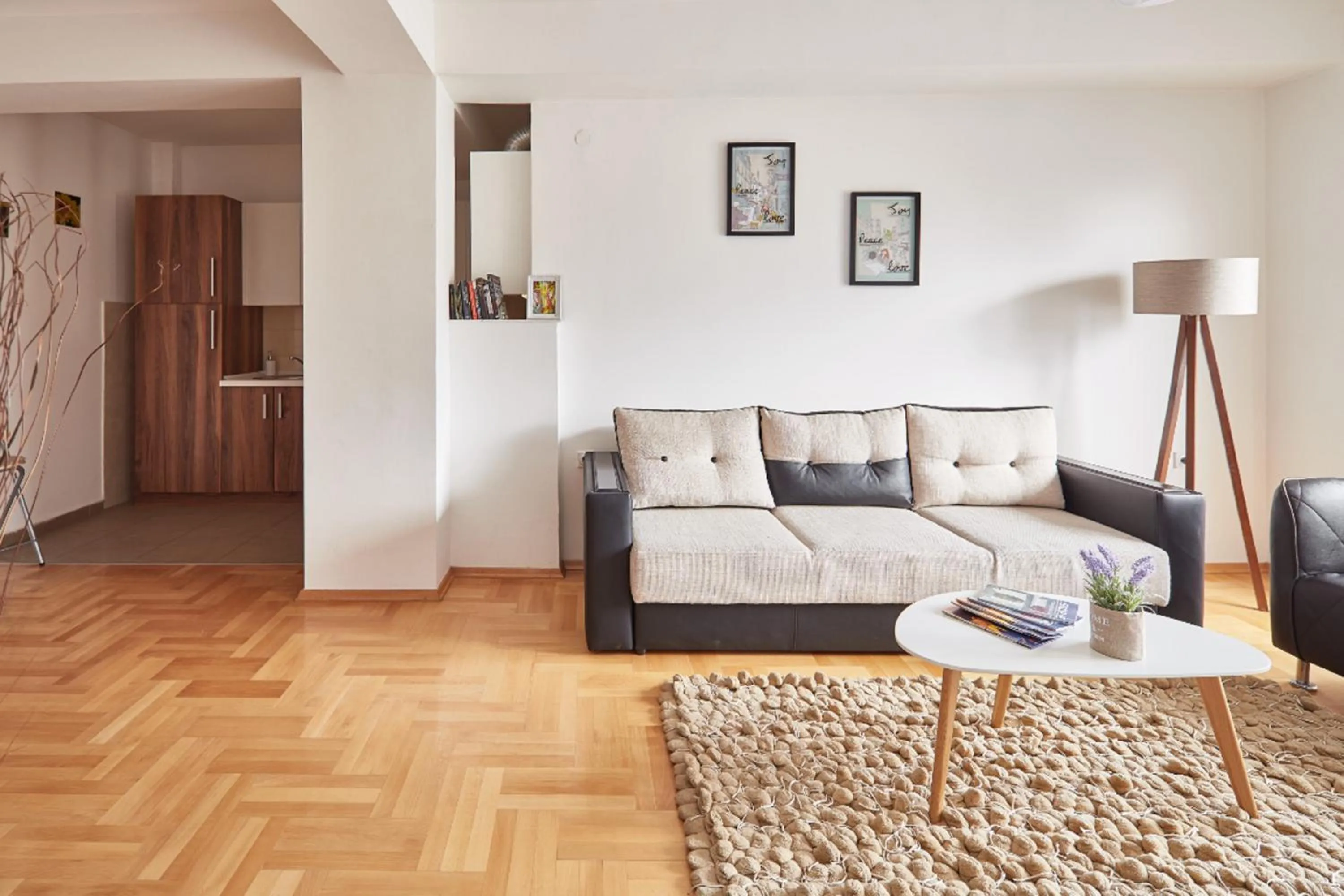 Living room in Urban Serviced Apartments