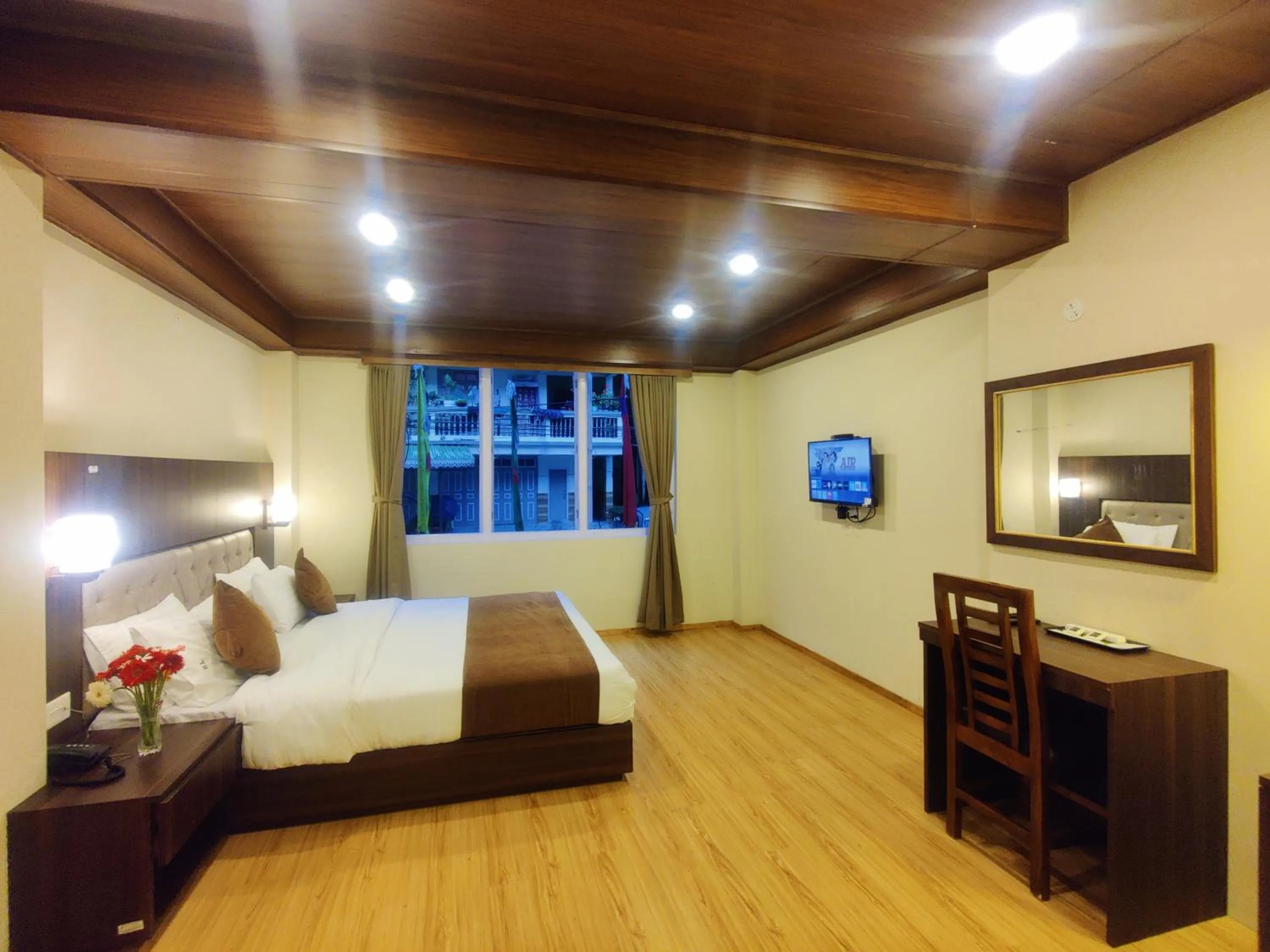 TV and multimedia, Bed in Keswani Group Tashi Heritage Hotel & Resort