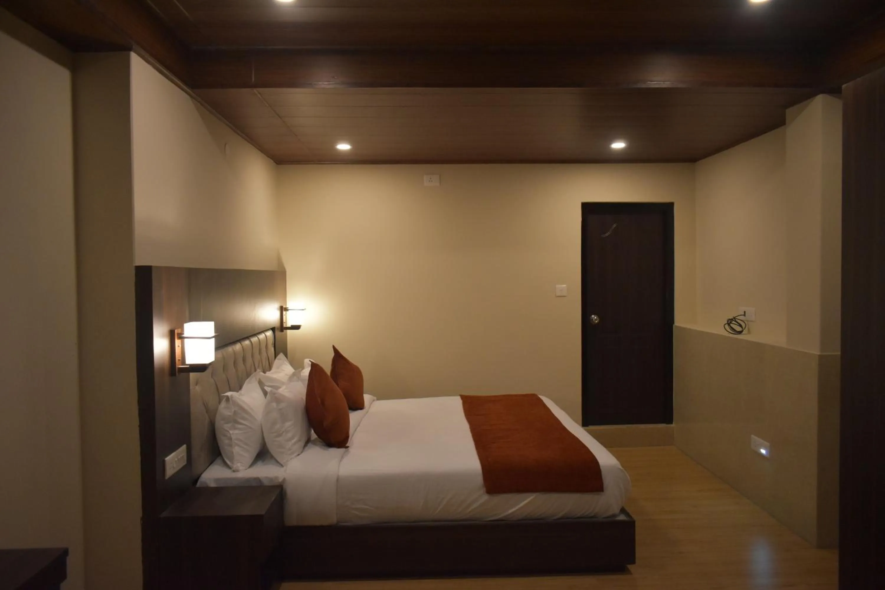 Bed in Keswani Group Tashi Heritage Hotel & Resort