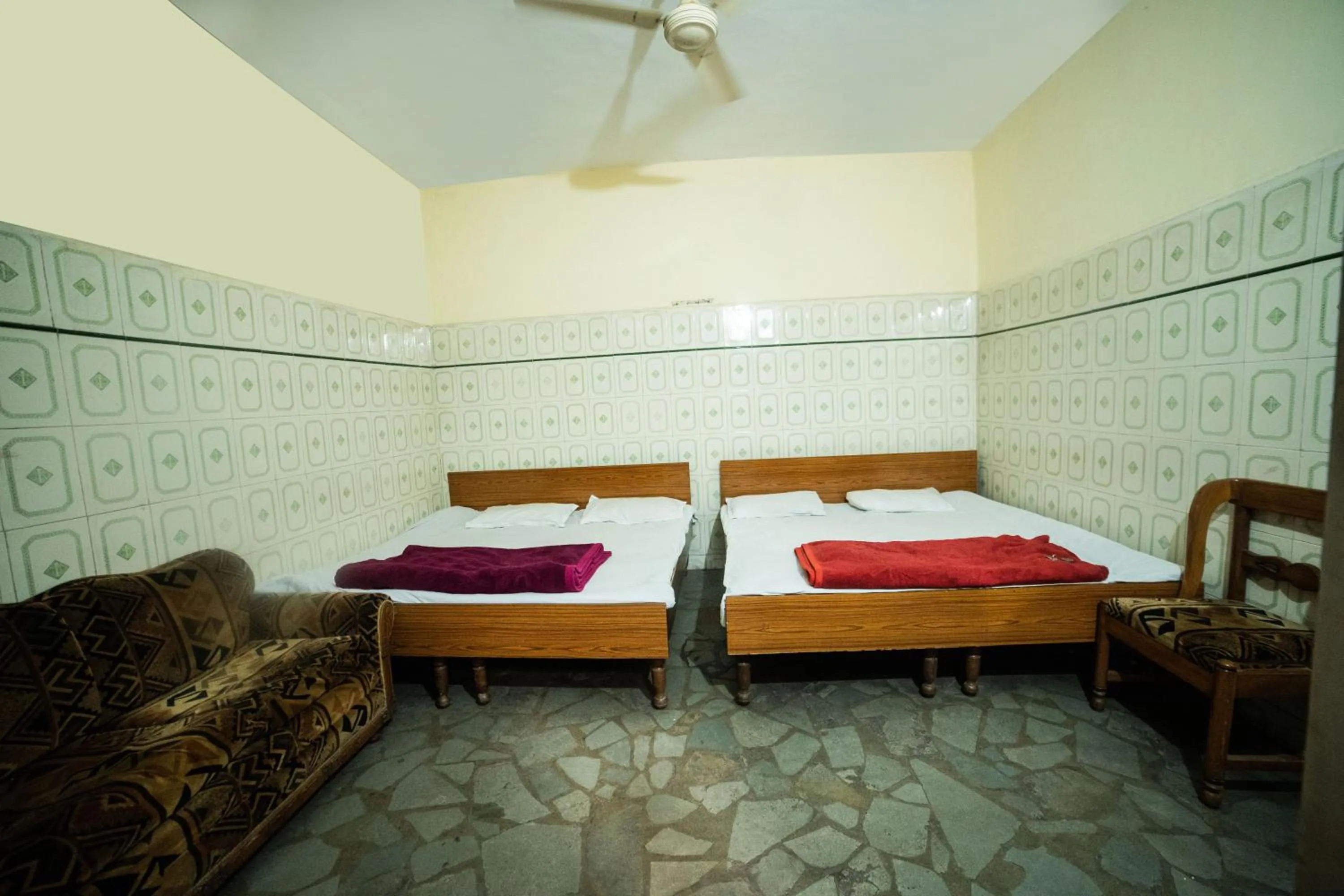Photo of the whole room, Bed in Hotel Raj Guest House