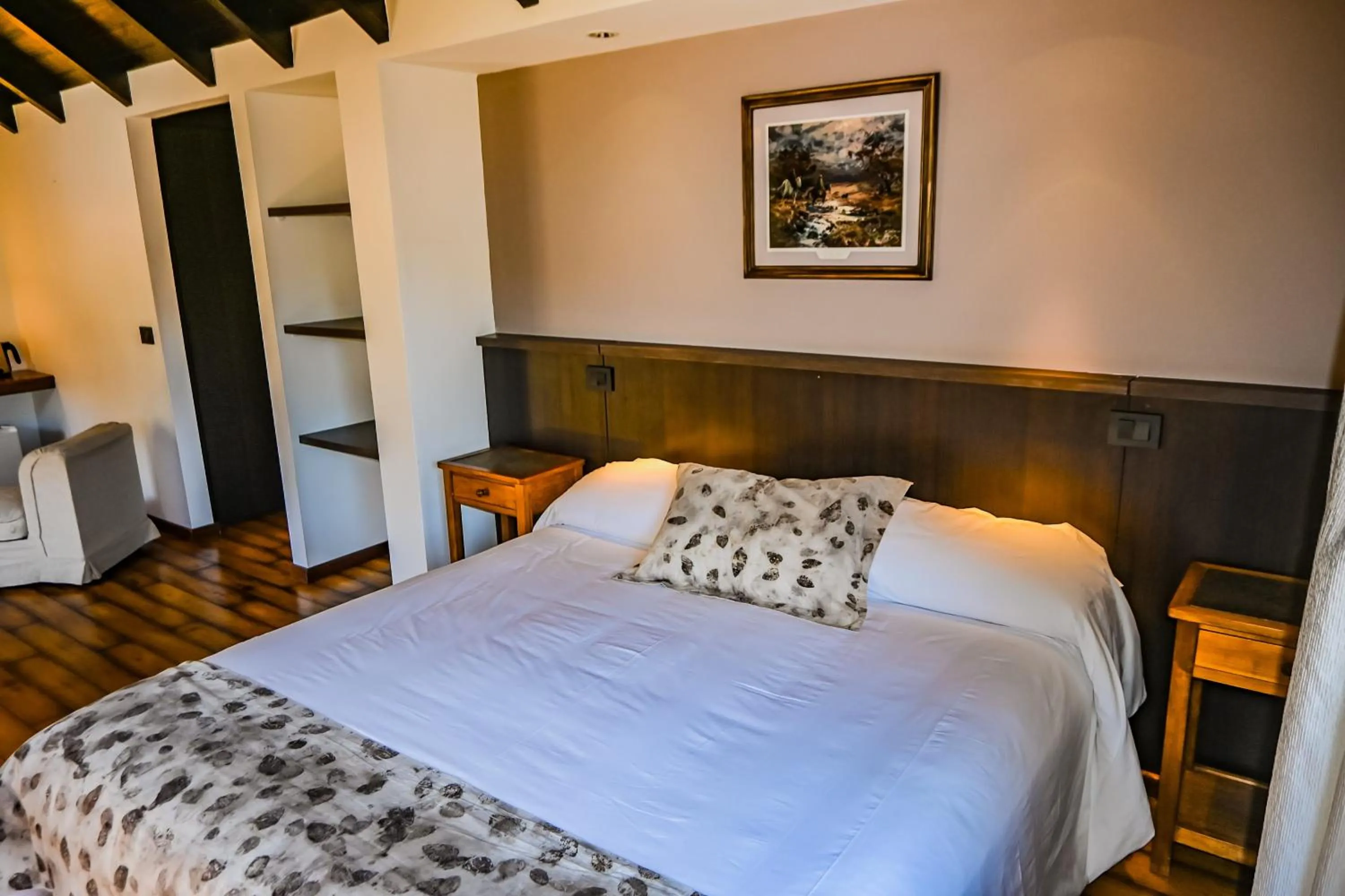 Bed in Hotel & Spa La Cheminée