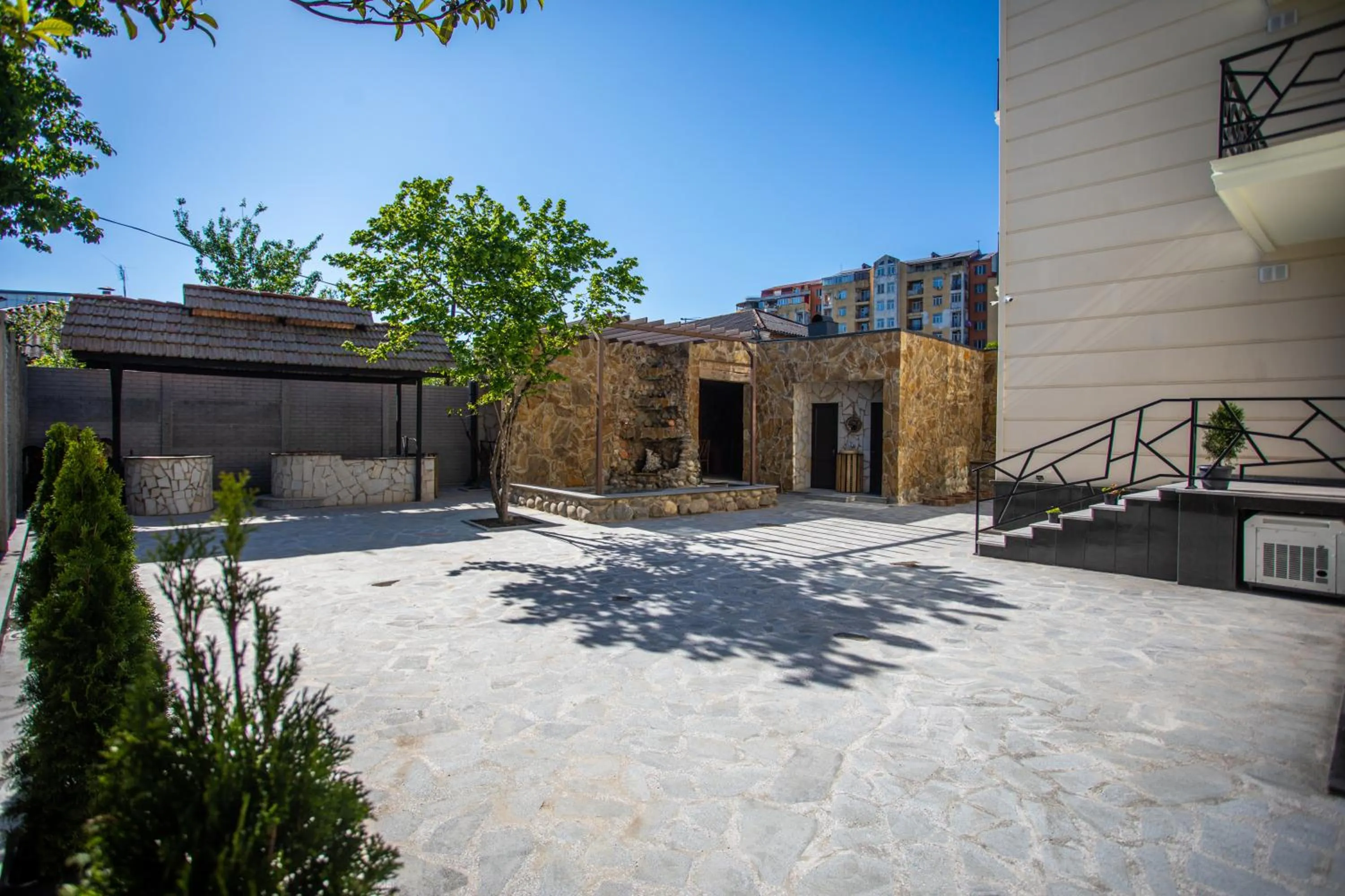 Inner courtyard view in Hotel West Way
