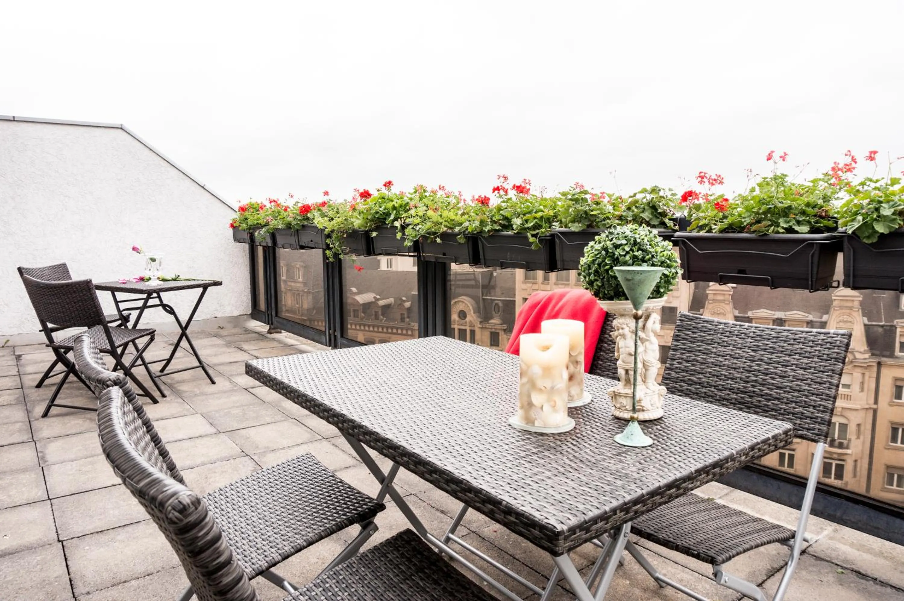 Balcony/Terrace in The Queen Luxury Apartments - Villa Marilyn