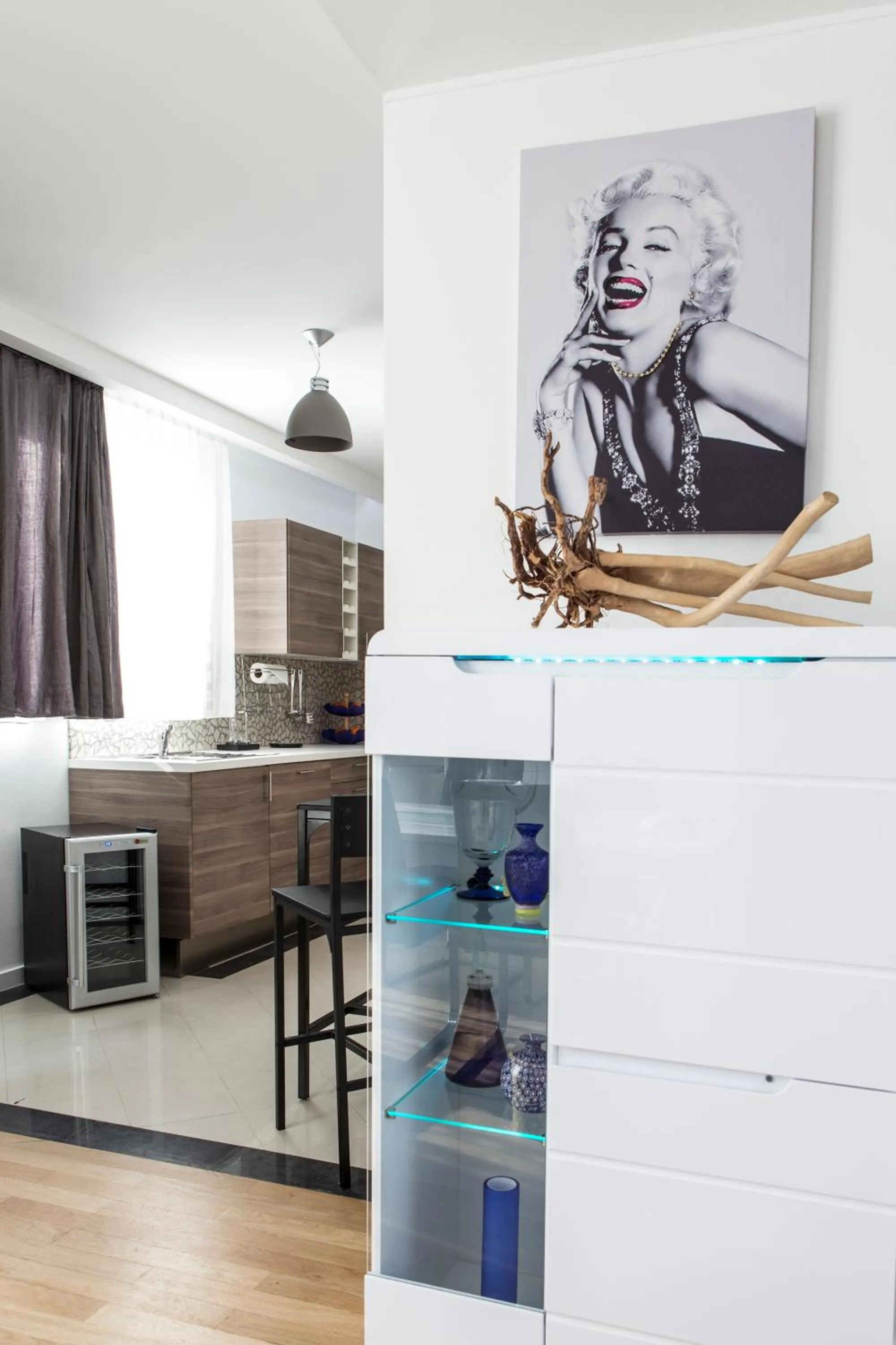 Kitchen or kitchenette in The Queen Luxury Apartments - Villa Marilyn