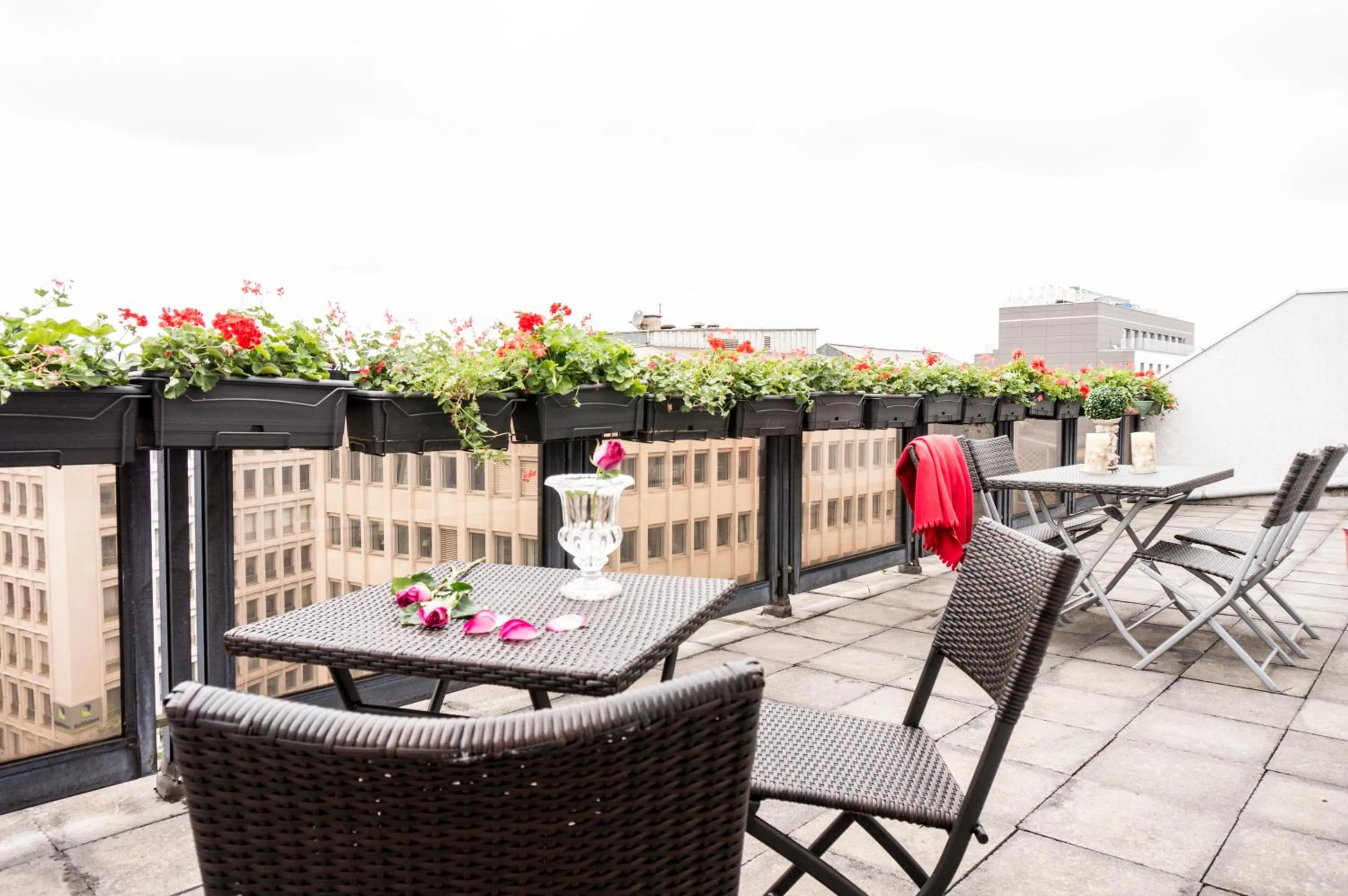 Balcony/Terrace in The Queen Luxury Apartments - Villa Marilyn