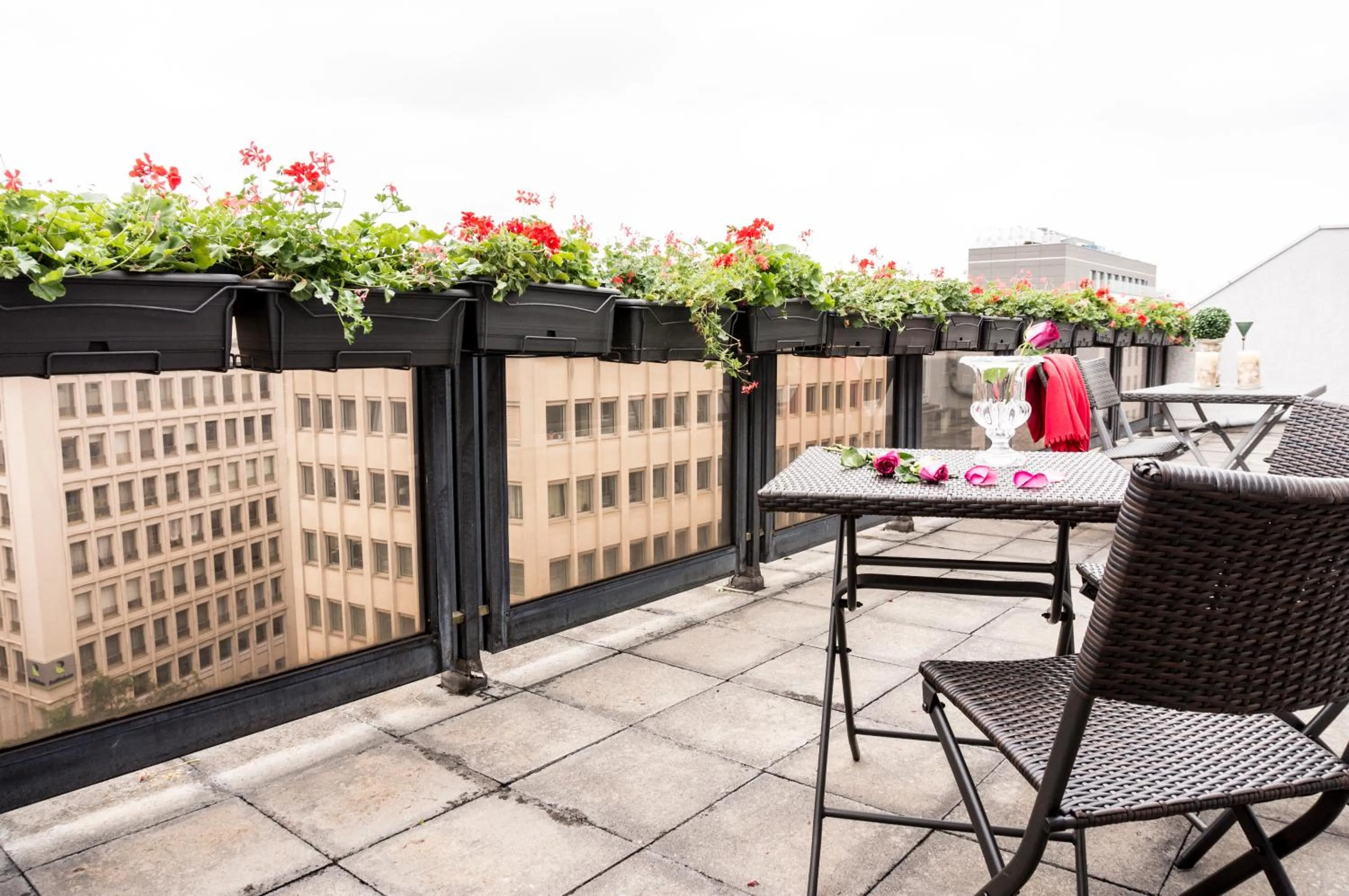 Balcony/Terrace in The Queen Luxury Apartments - Villa Marilyn