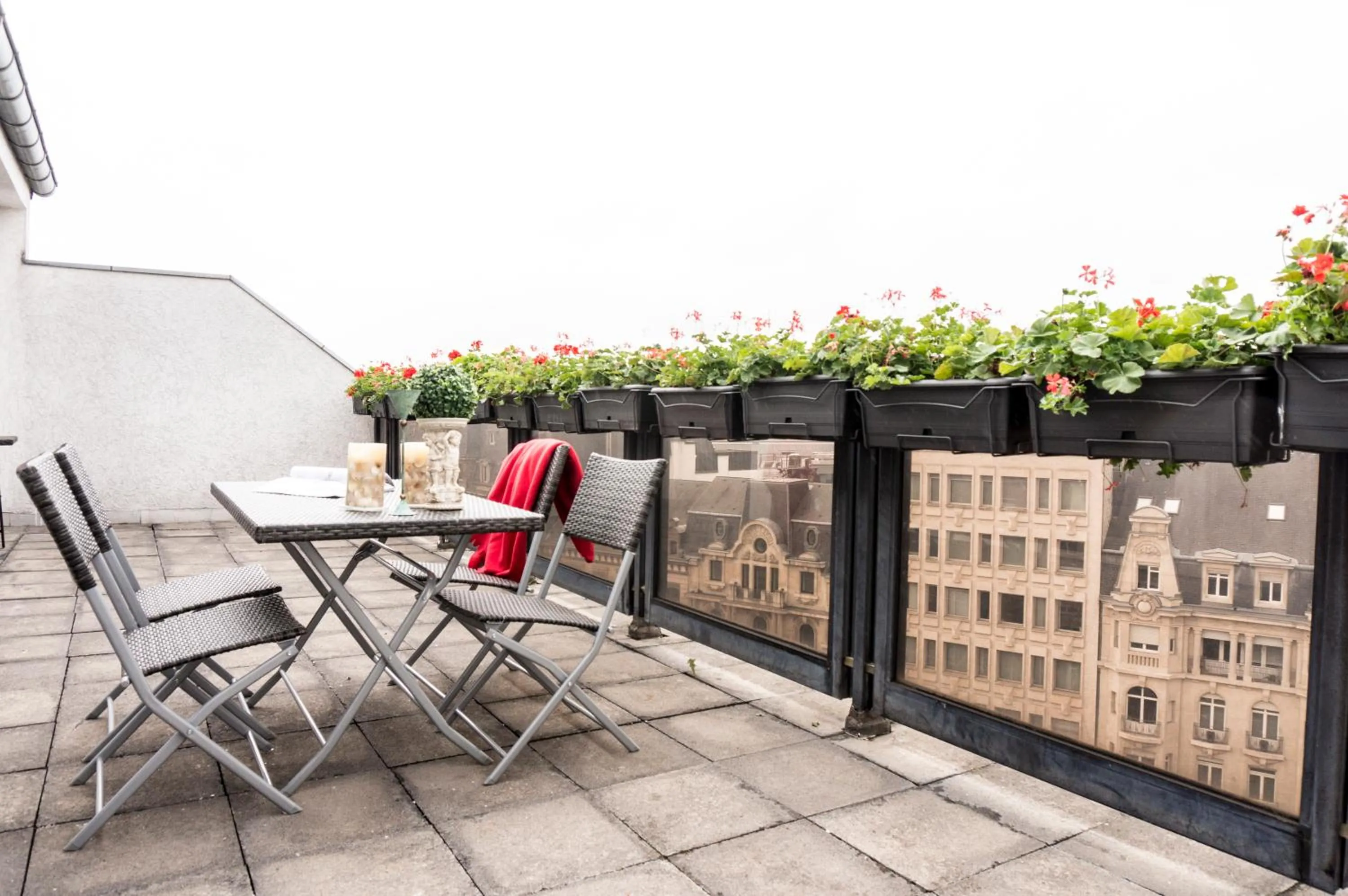 Balcony/Terrace in The Queen Luxury Apartments - Villa Marilyn
