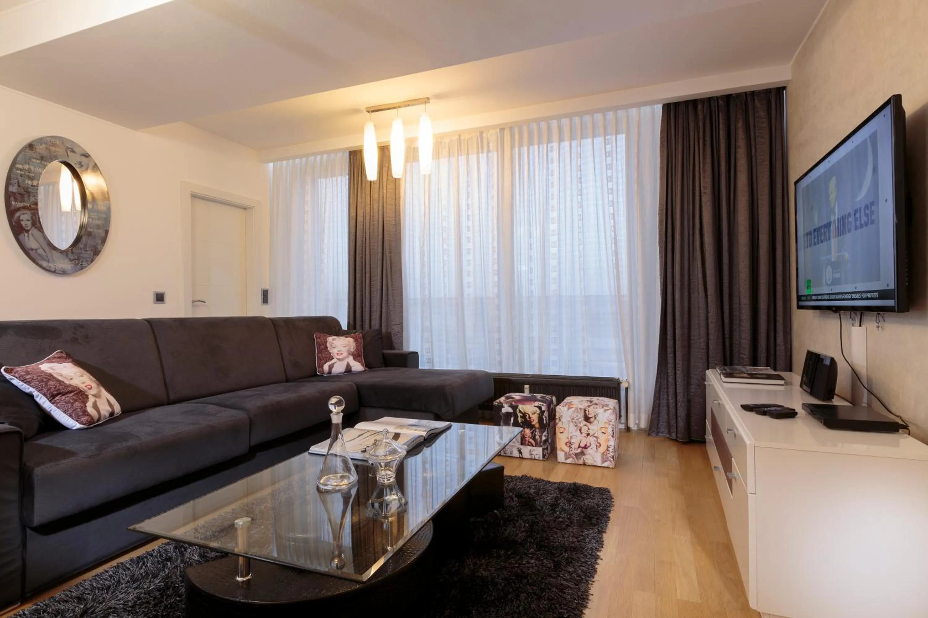 Seating area in The Queen Luxury Apartments - Villa Marilyn