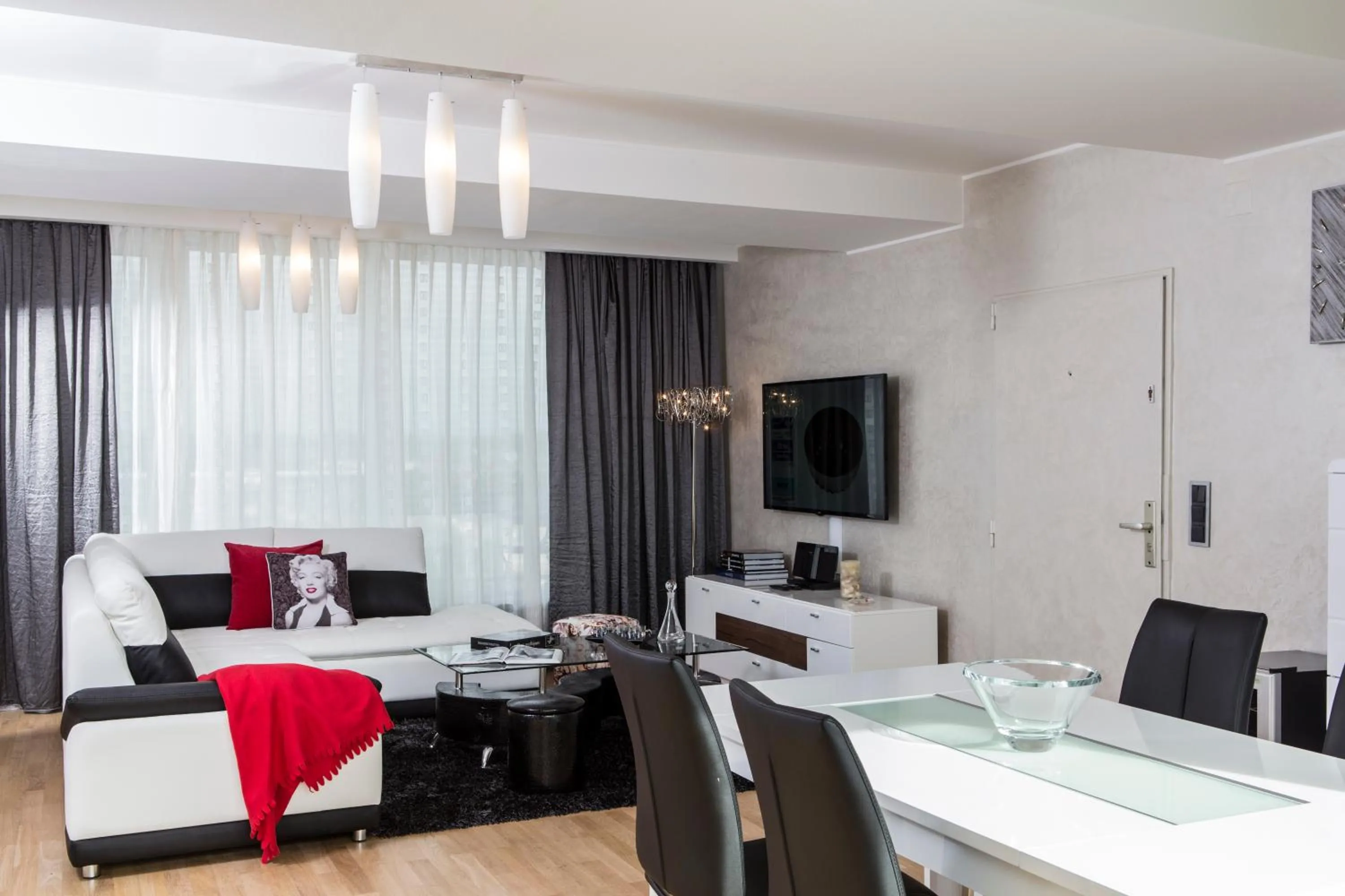 Seating area in The Queen Luxury Apartments - Villa Marilyn