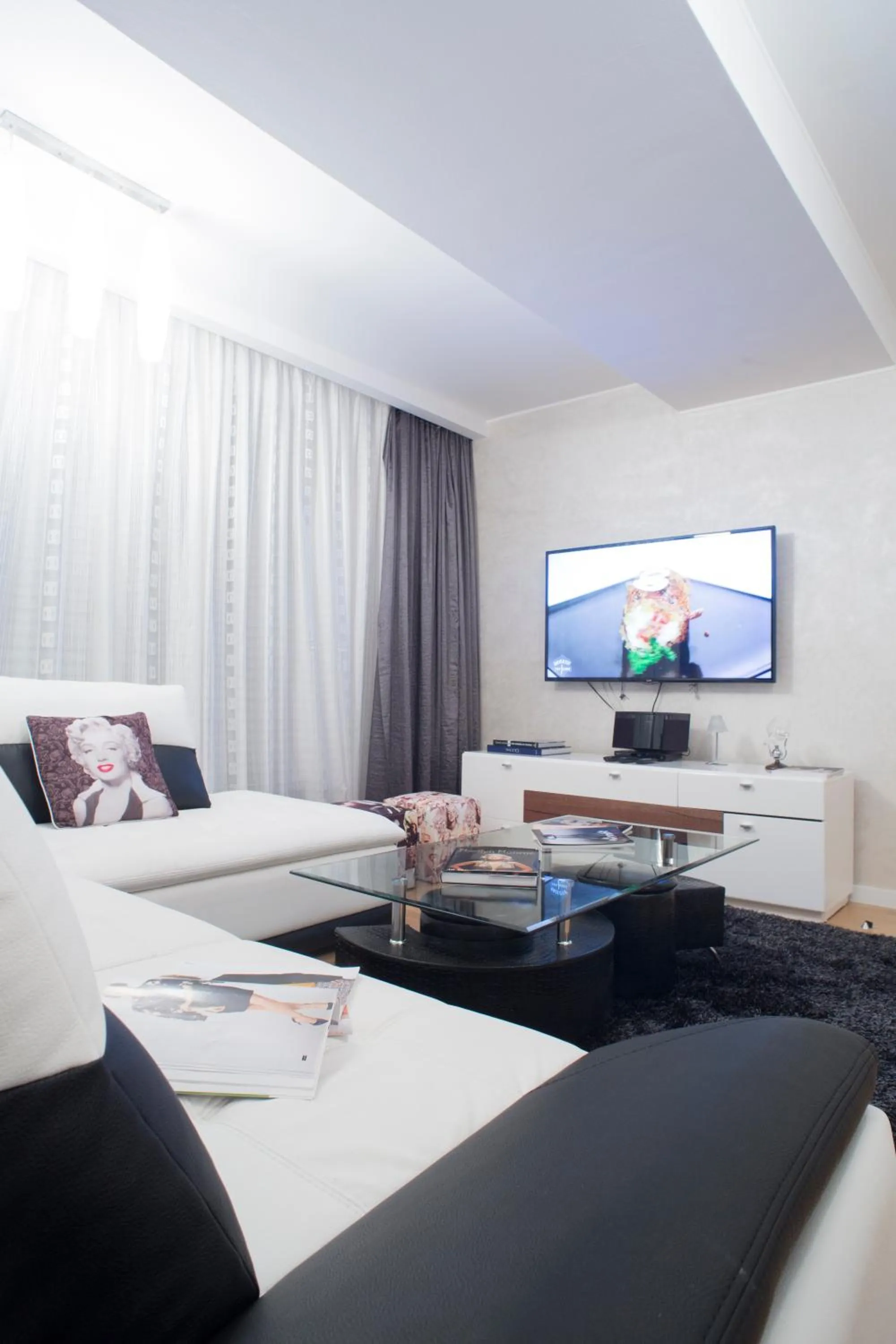 Seating area in The Queen Luxury Apartments - Villa Marilyn