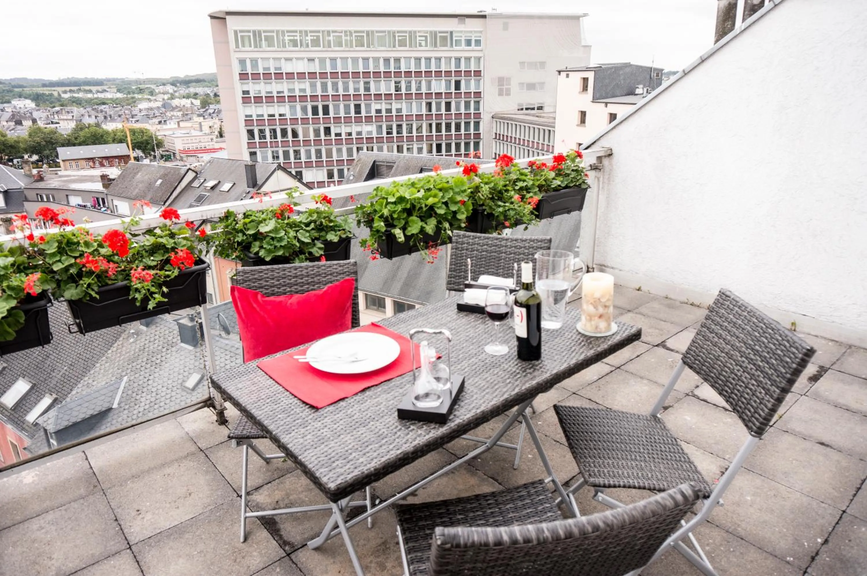 Balcony/Terrace in The Queen Luxury Apartments - Villa Marilyn