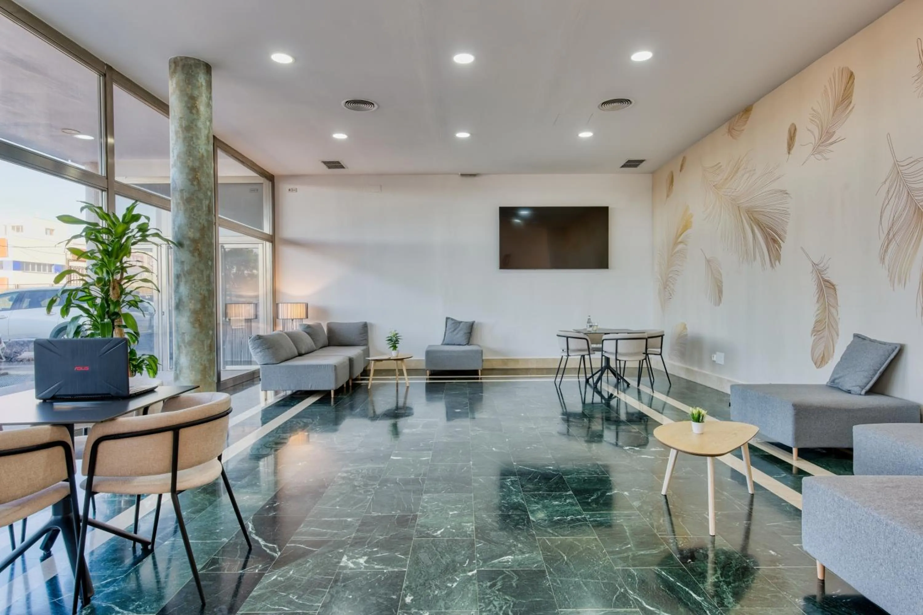 Lobby or reception in Checkin Madrid Móstoles