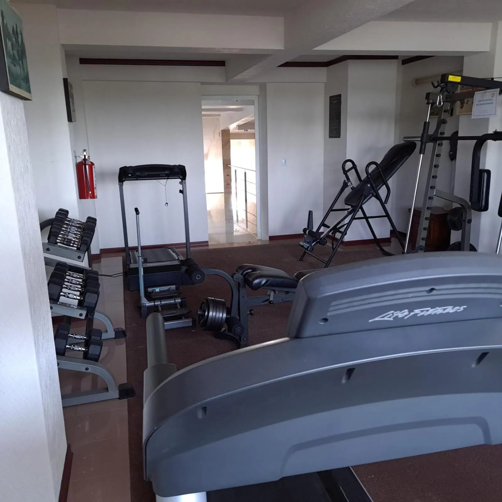 Fitness centre/facilities in Howard Johnson by Wyndham Toluca