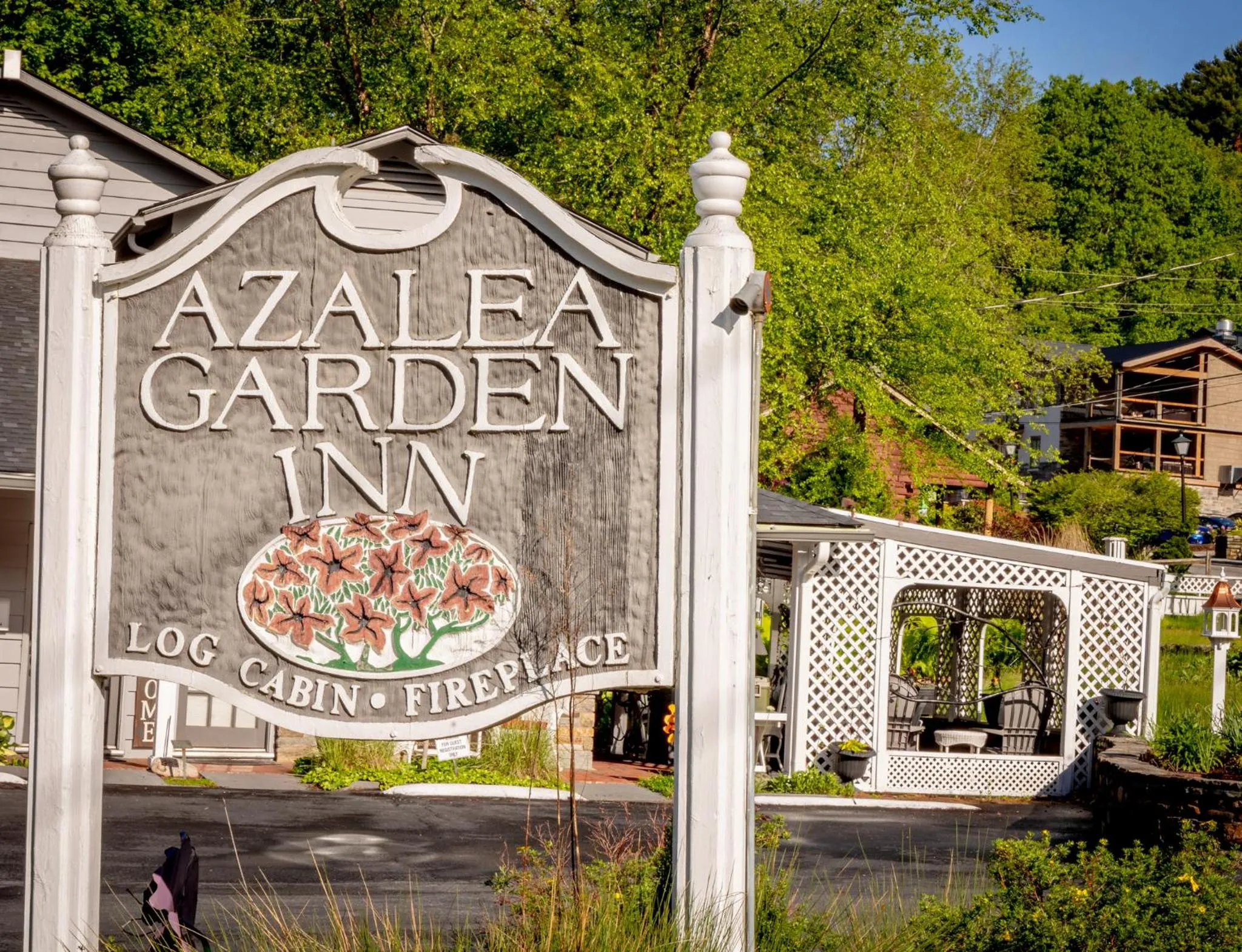 Property logo or sign in Azalea Garden Inn