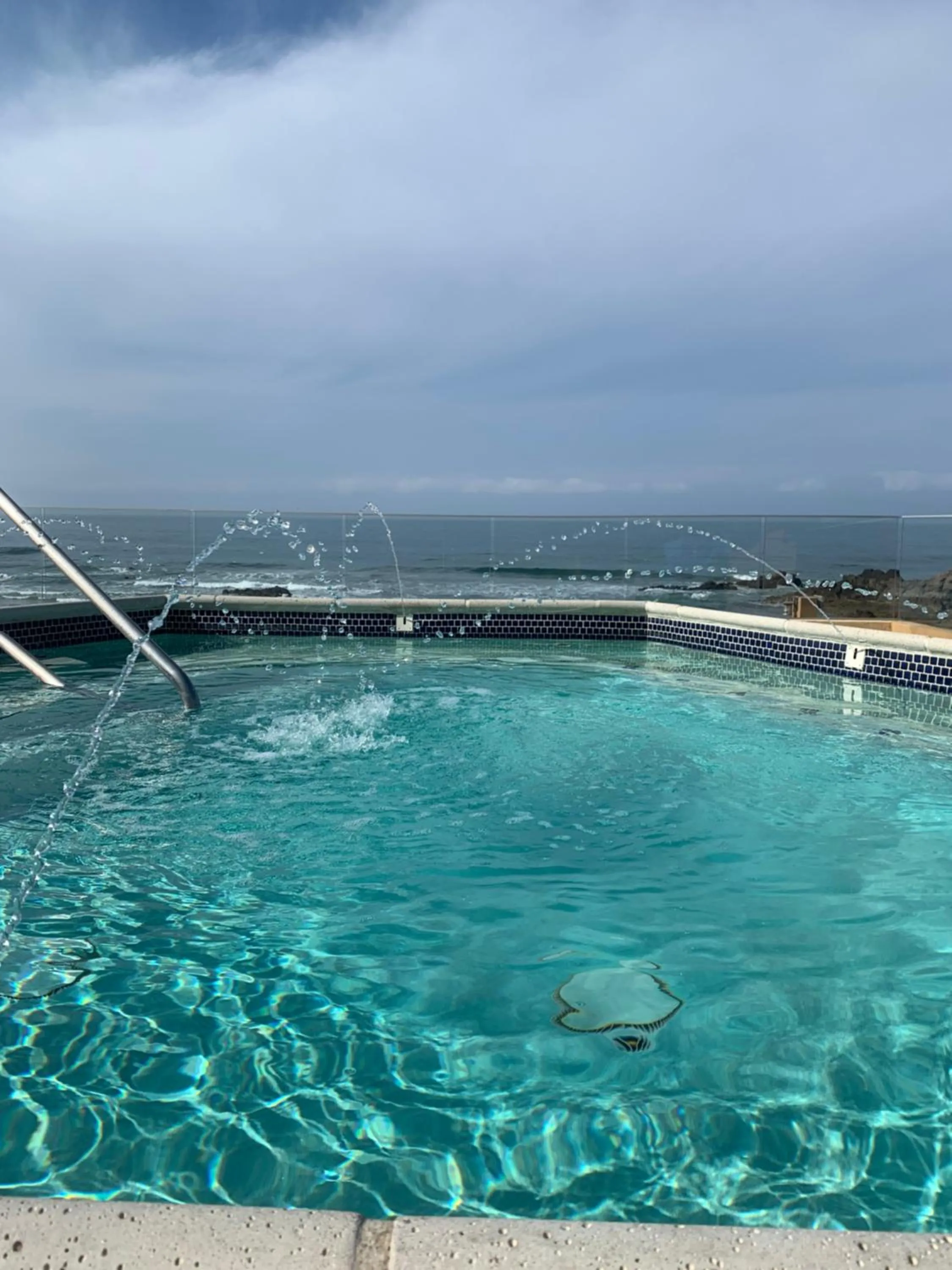 Pool view in The Dolphins Ocean Front-Beach 2 BR 2Bth