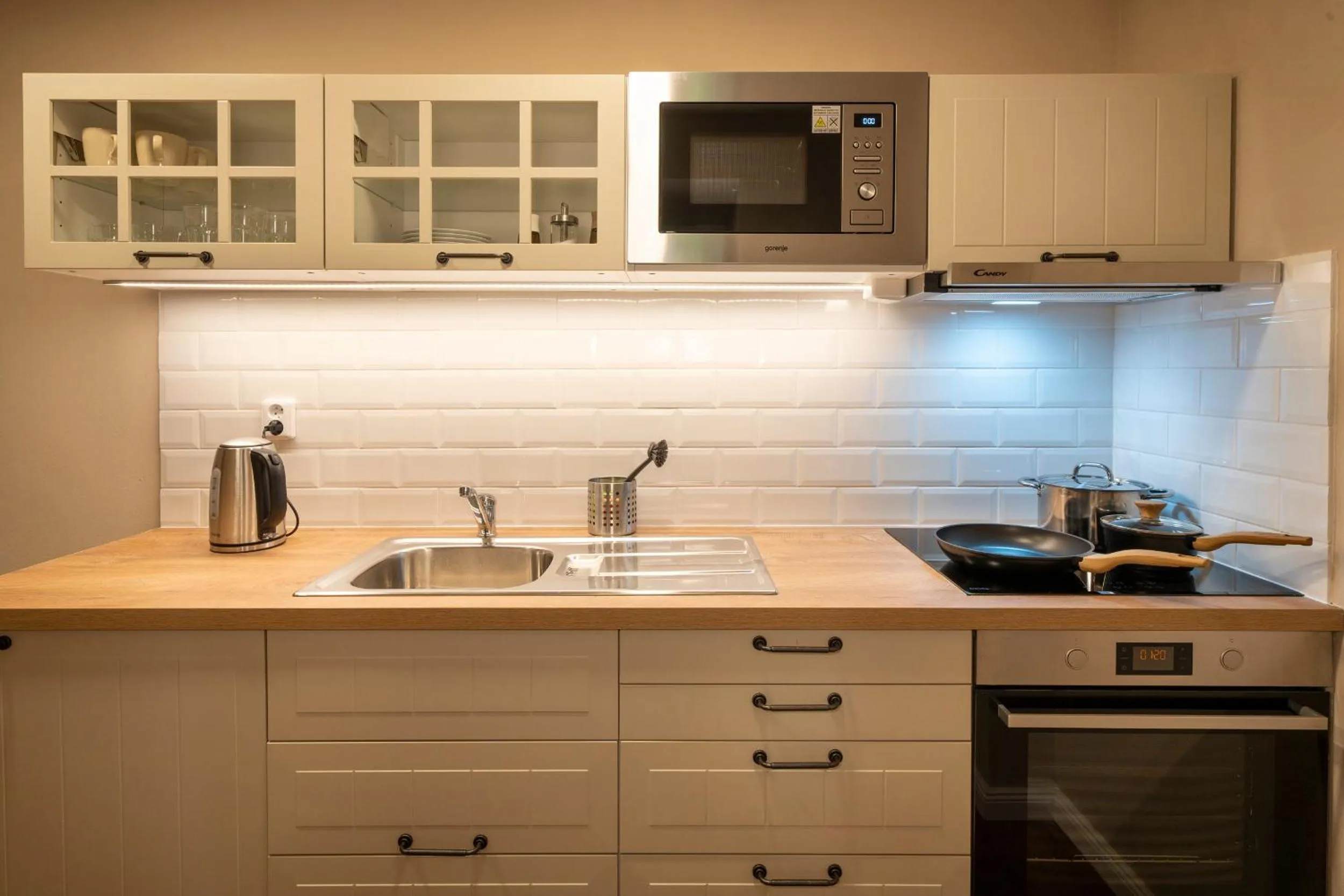 Coffee/tea facilities in Apart Hotel Zborovska