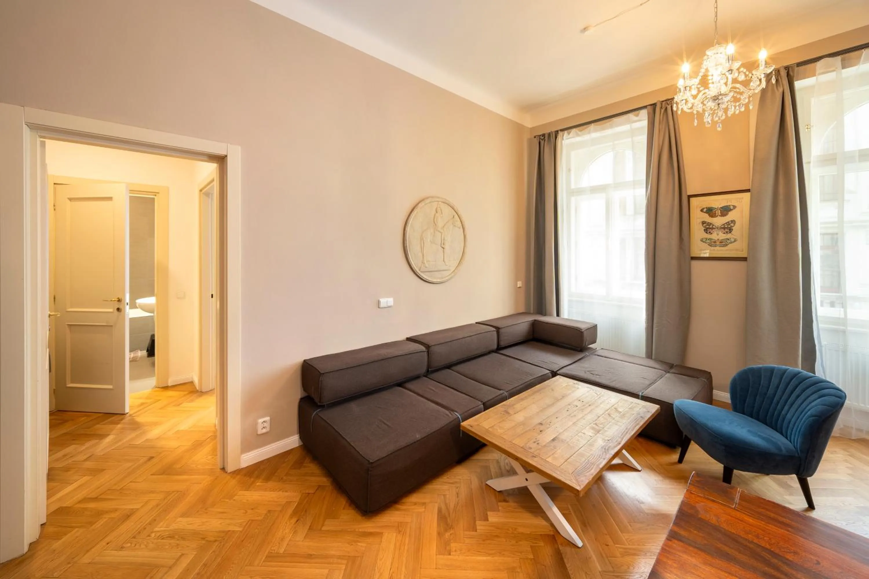 Living room in Apart Hotel Zborovska