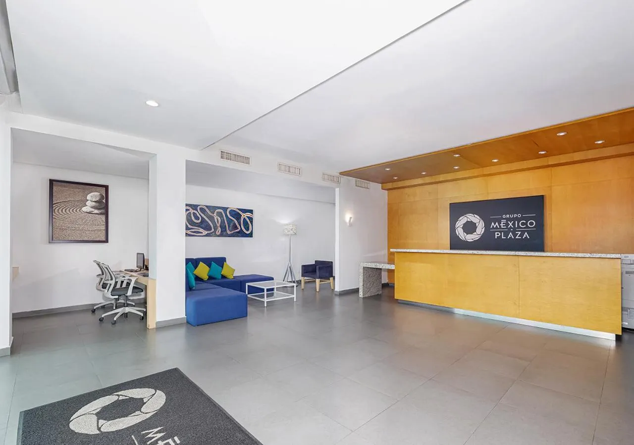 Lobby or reception in Hotel México Plaza Irapuato