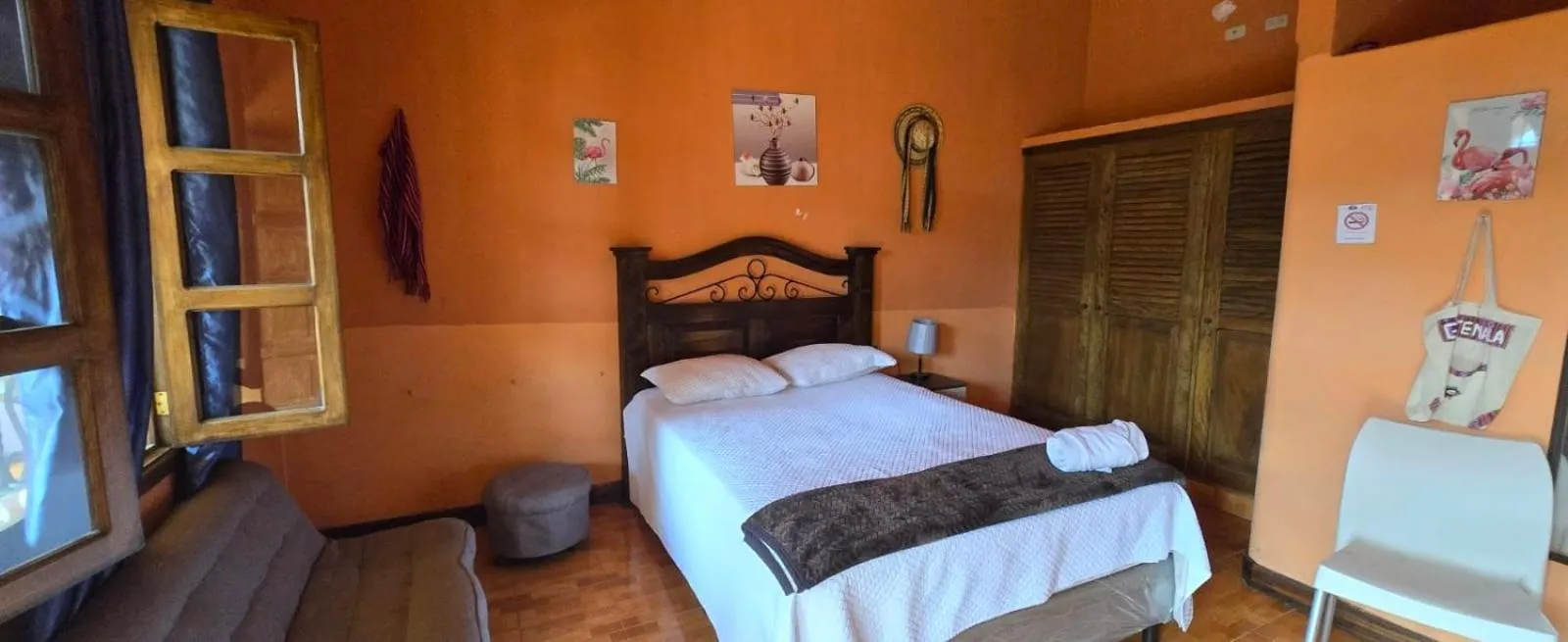 Bed in Ciudad Vieja Bed & Breakfast Hotel Casa del Turista