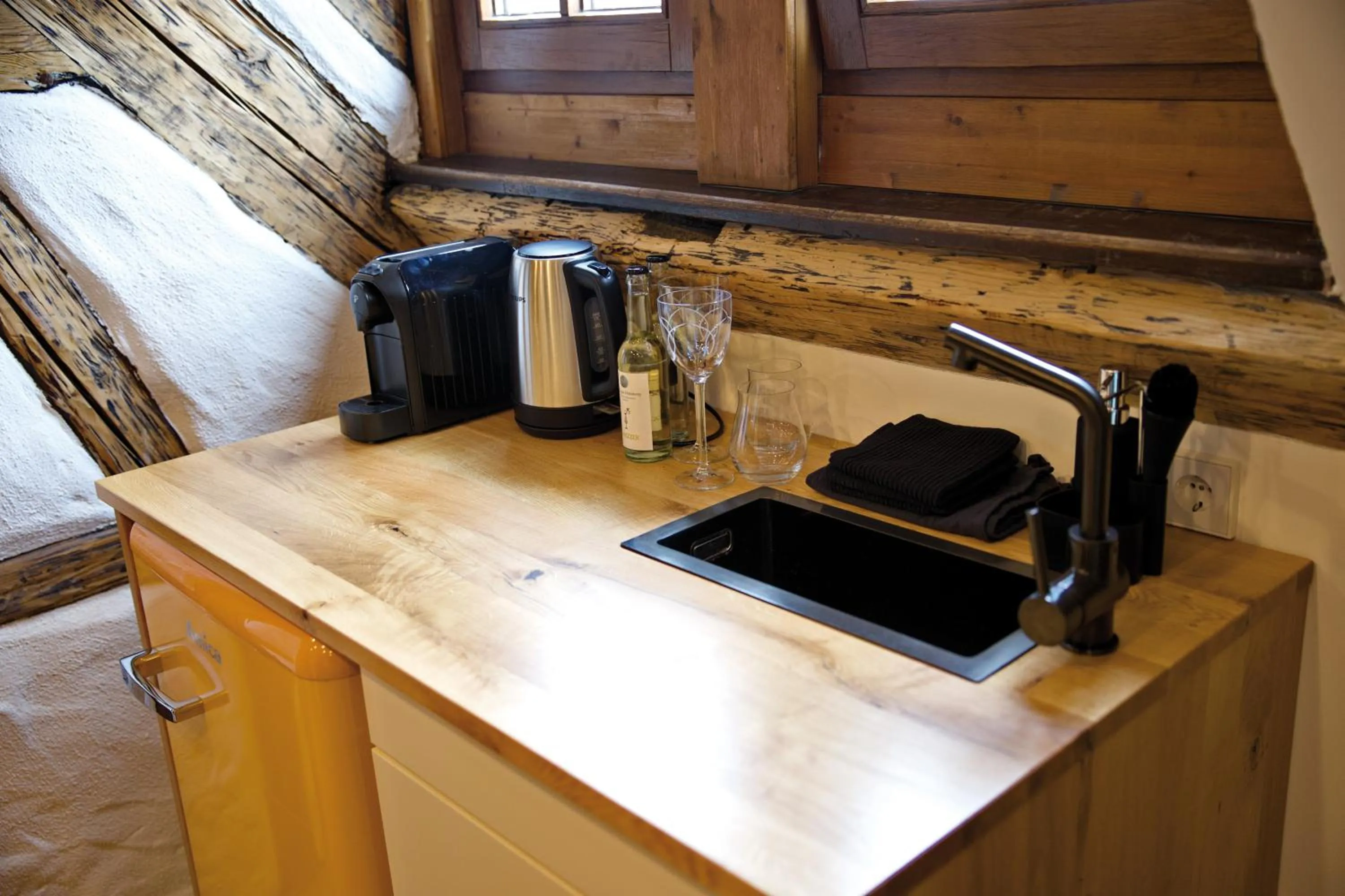 Coffee/tea facilities in Zinsers Appartements im Flämmle