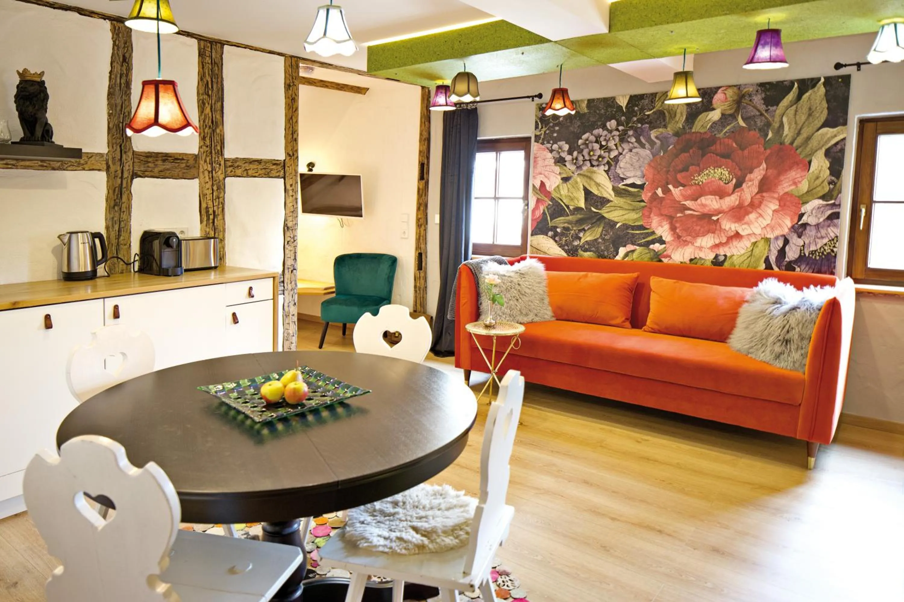 Living room in Zinsers Appartements im Flämmle