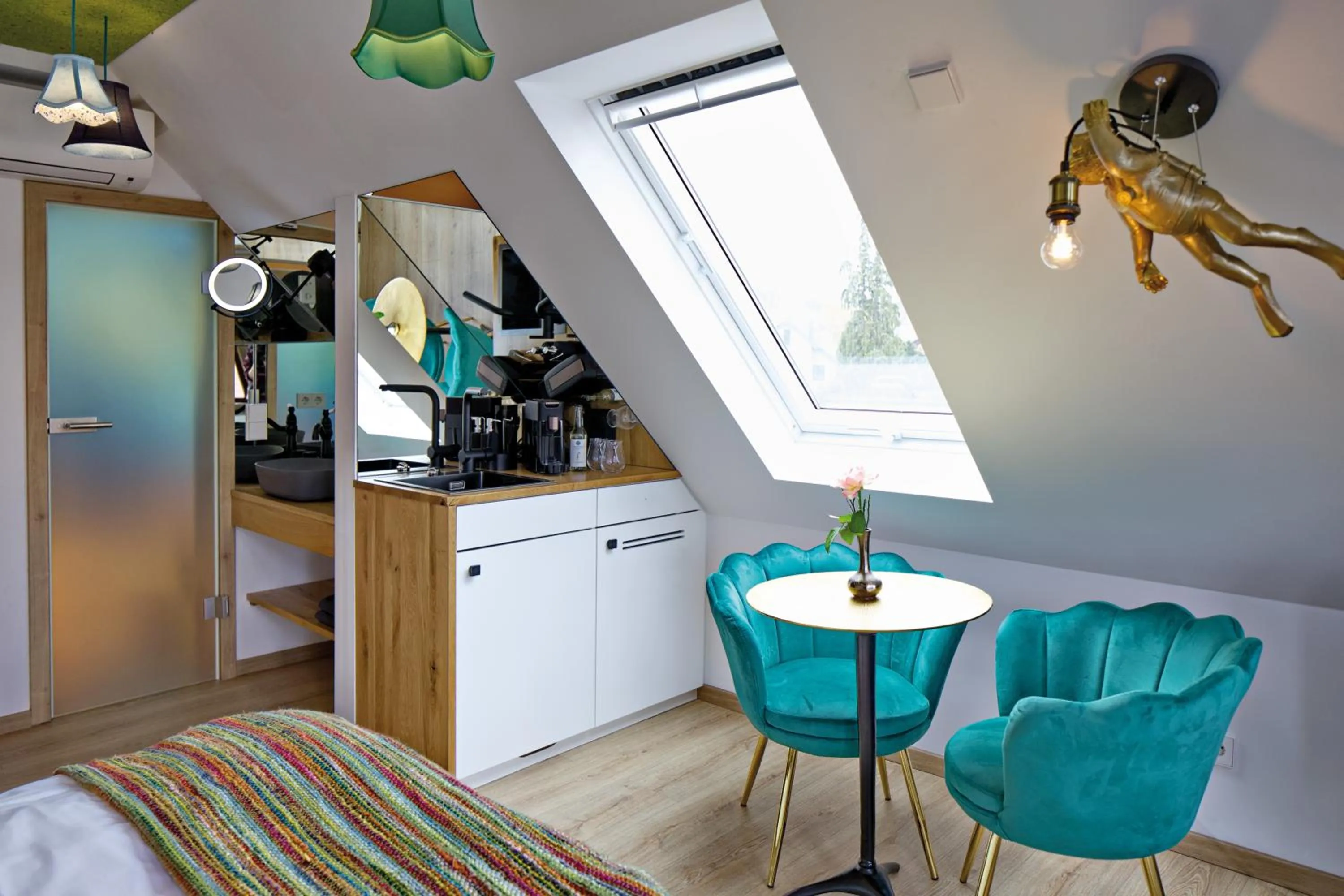 Coffee/tea facilities in Zinsers Appartements im Flämmle