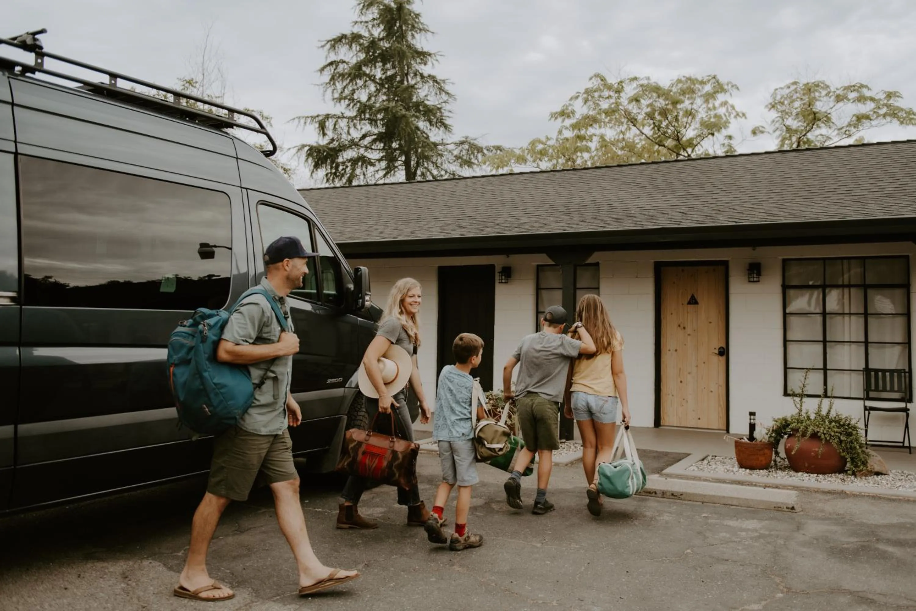 Property building in Triangle Motel
