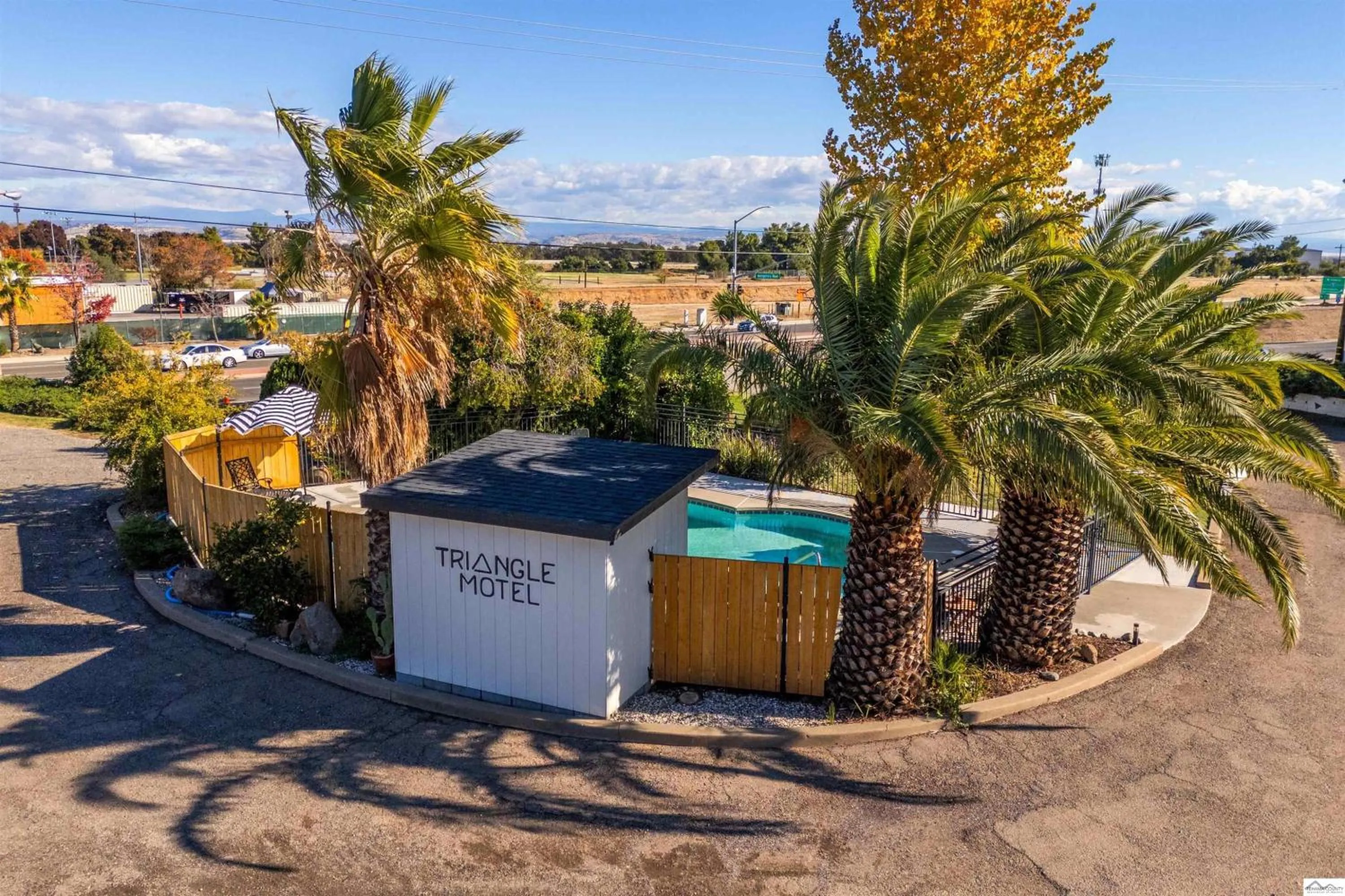 Property building in Triangle Motel