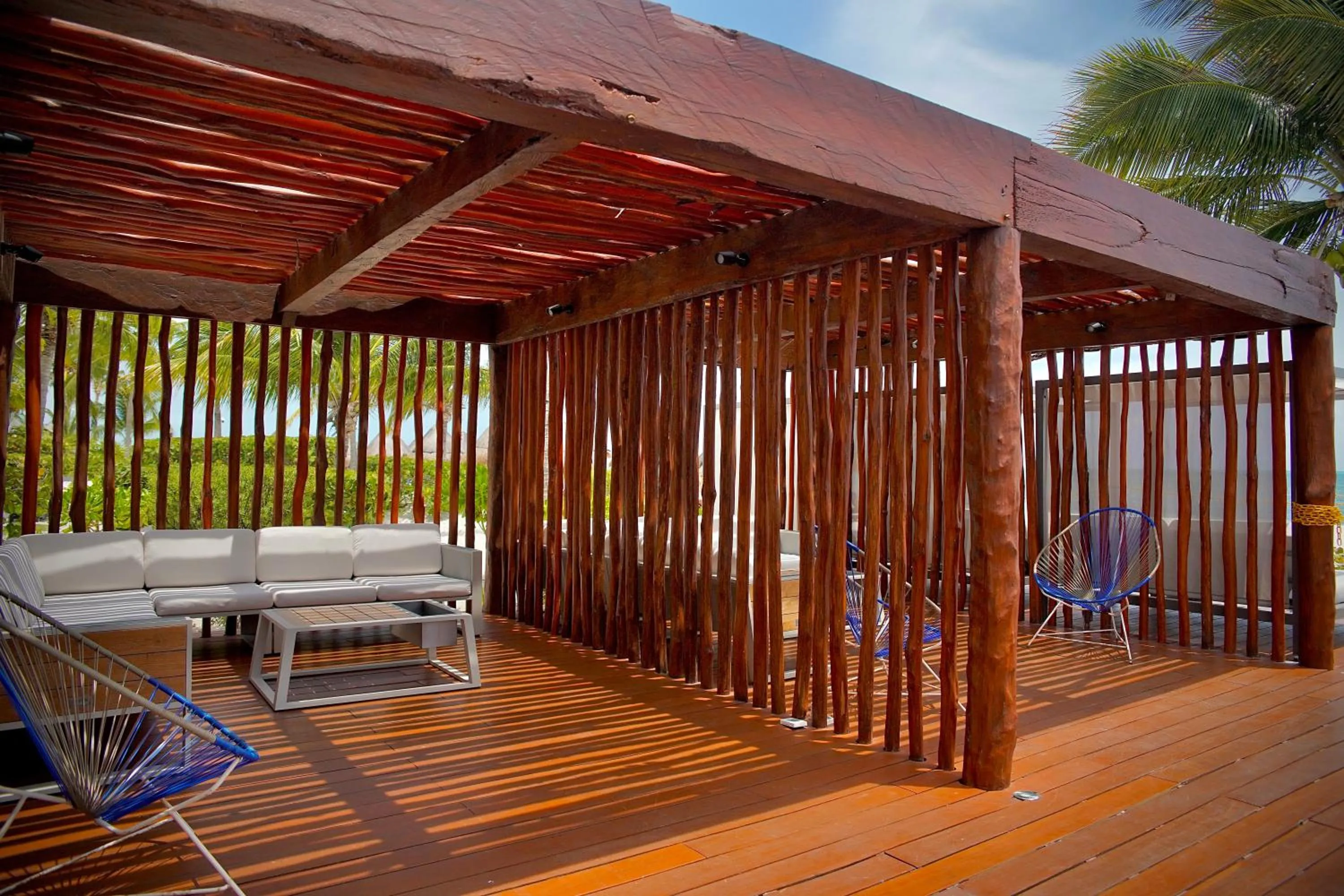 Swimming pool in Departamento exclusivo con playa privada - La Amada, Cancun