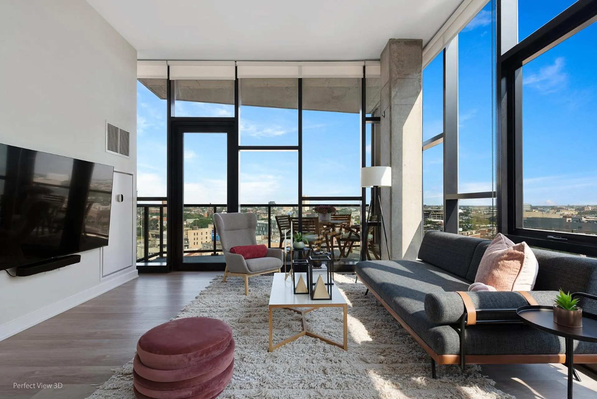 Day in Avenir West Loop Penthouses with Iconic City Views