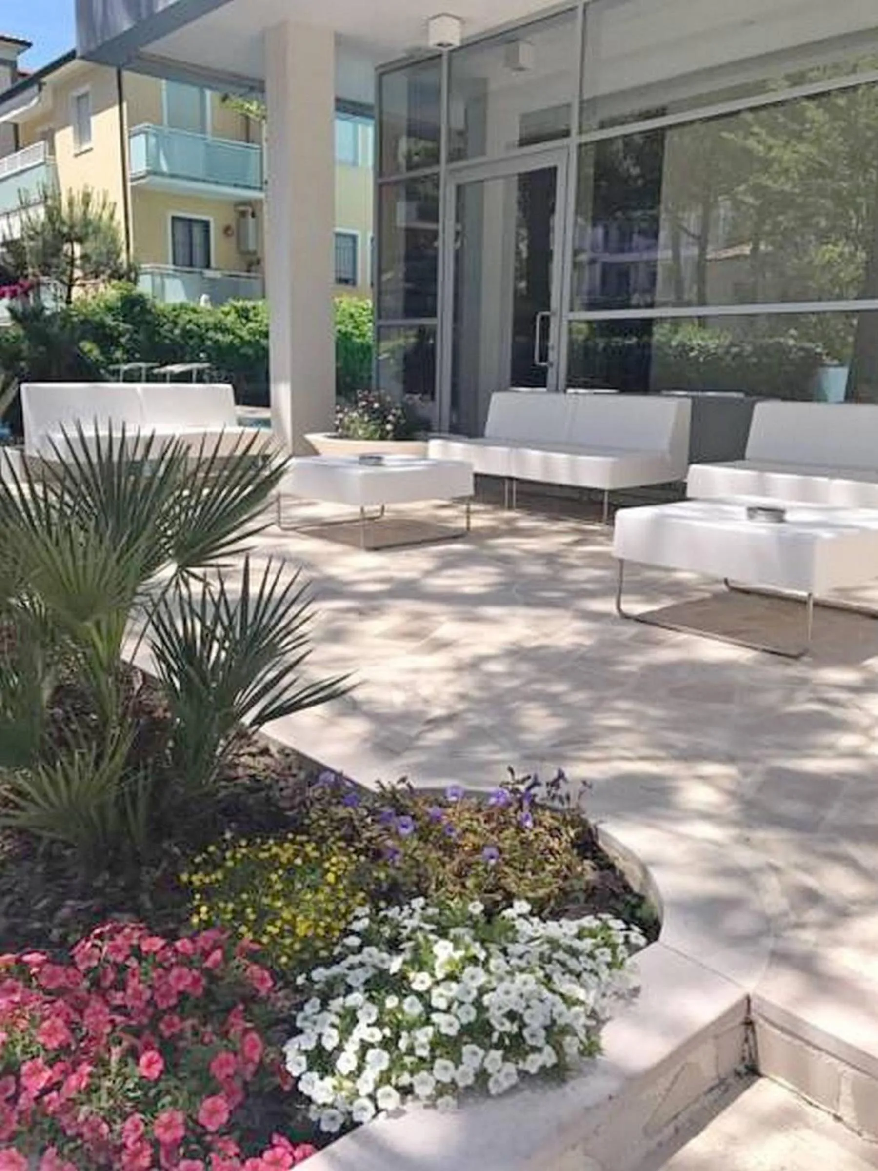 Garden view in Hotel Sorriso